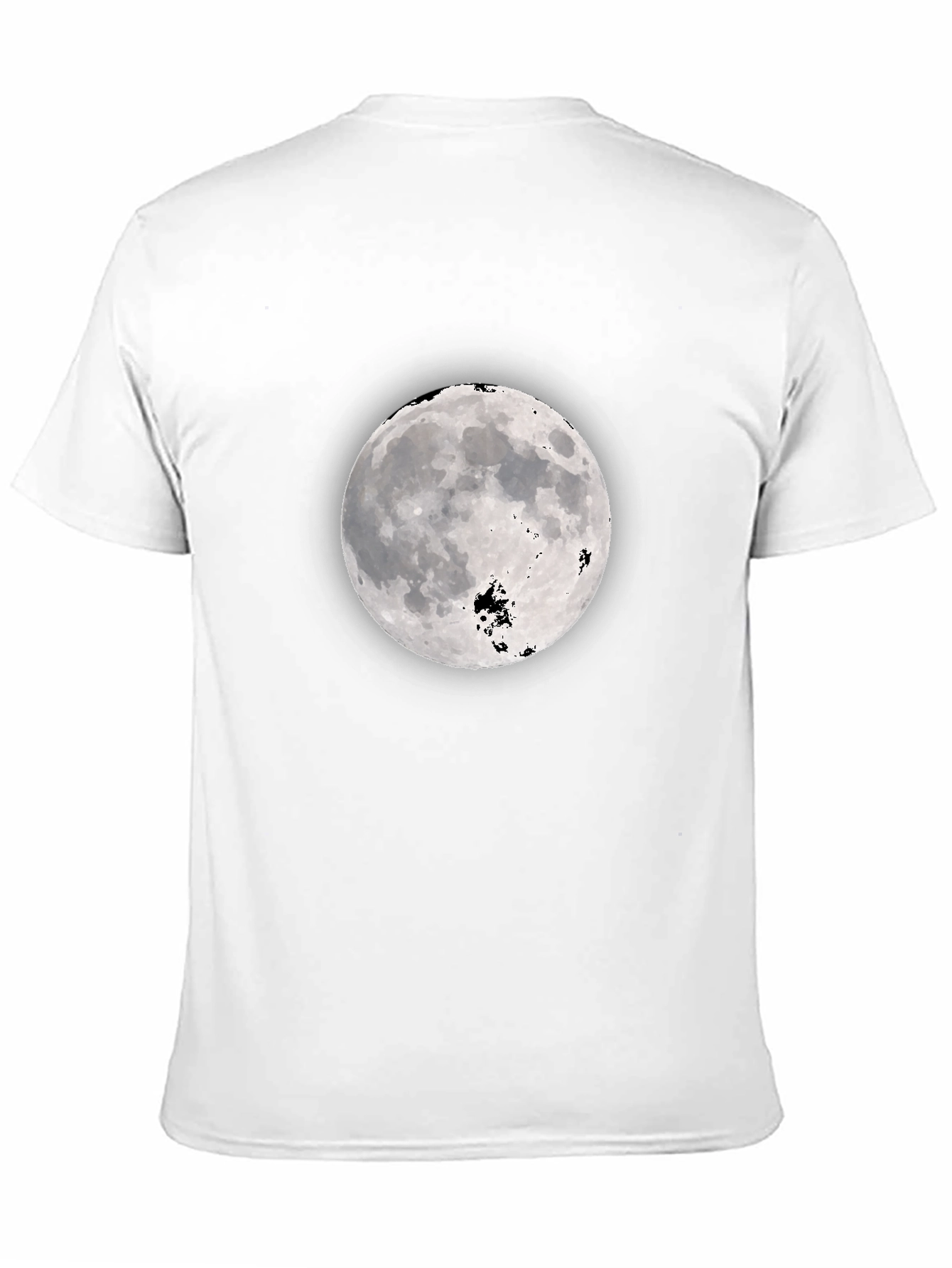 Moon Graphic Black T-Shirt - Celestial Style