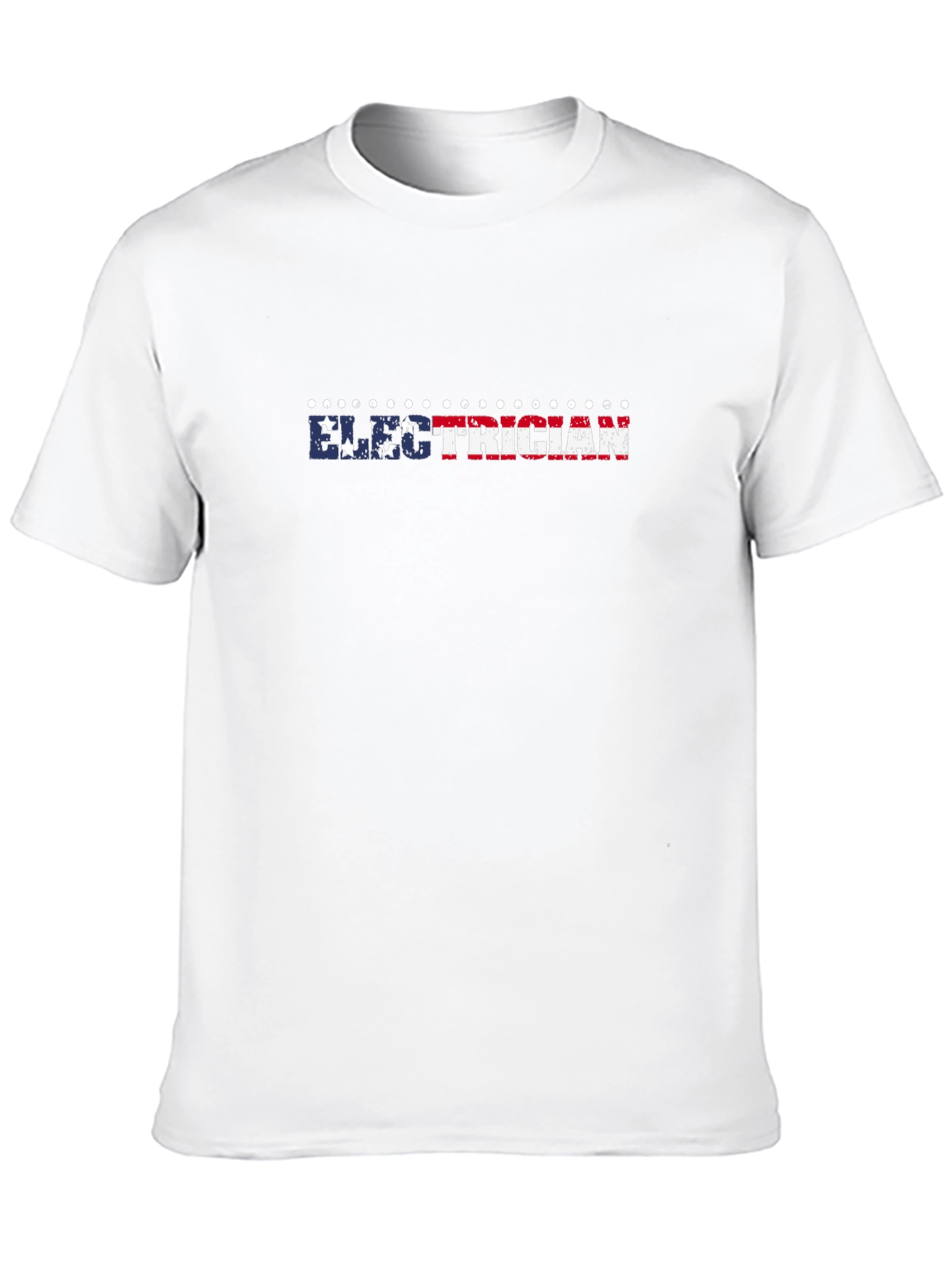 Electrician American Flag Graphic Tee