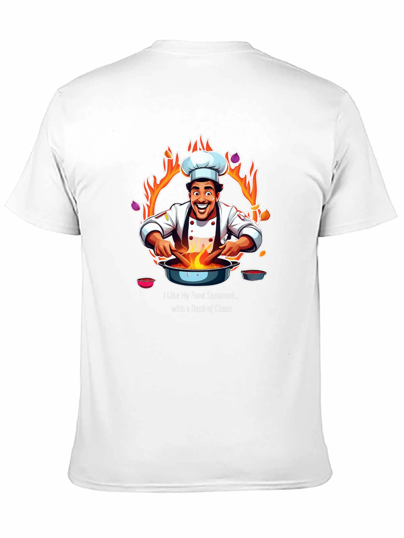 Chef Chaos T-Shirt - Seasoned with Fun