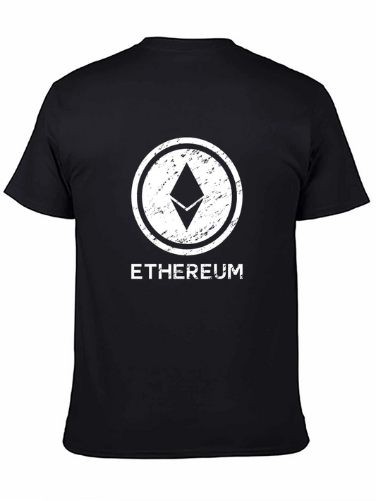 Ethereum Crypto T-Shirt - Black Graphic Tee