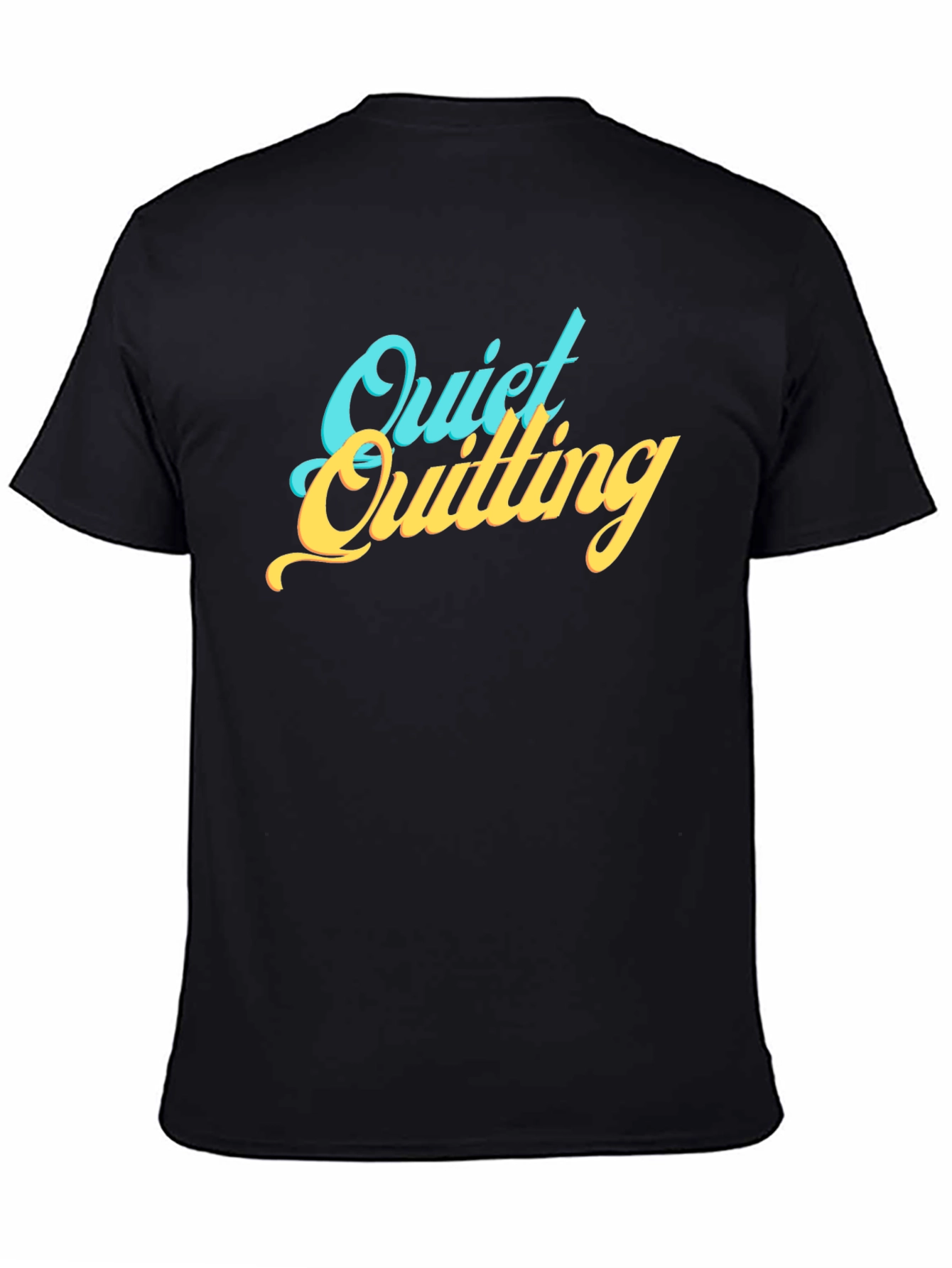 Quiet Quilting Graphic T-Shirt - Comfy Casual Tee