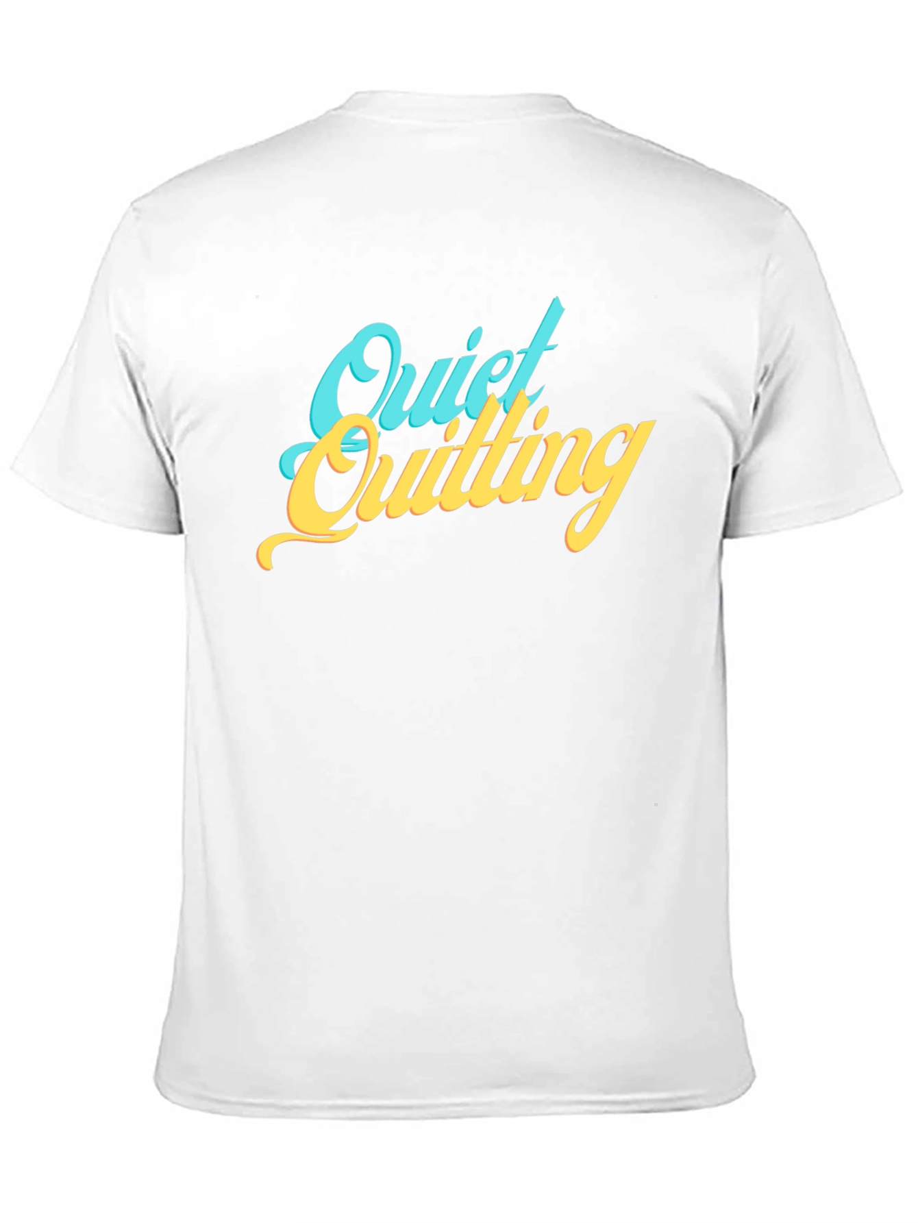 Quiet Quilting Graphic T-Shirt - Comfy Casual Tee