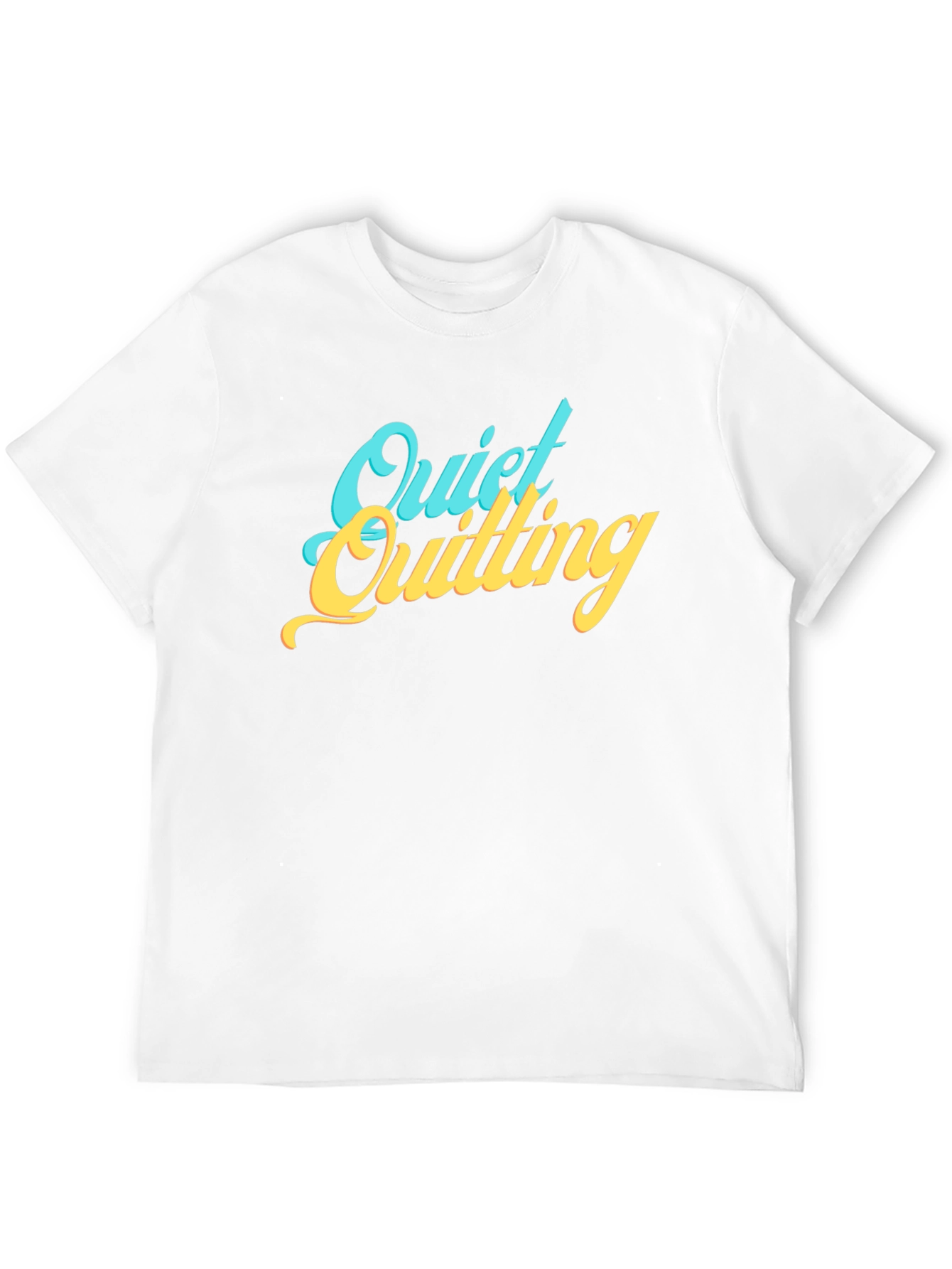 Quiet Quilting Graphic T-Shirt - Comfy Casual Tee