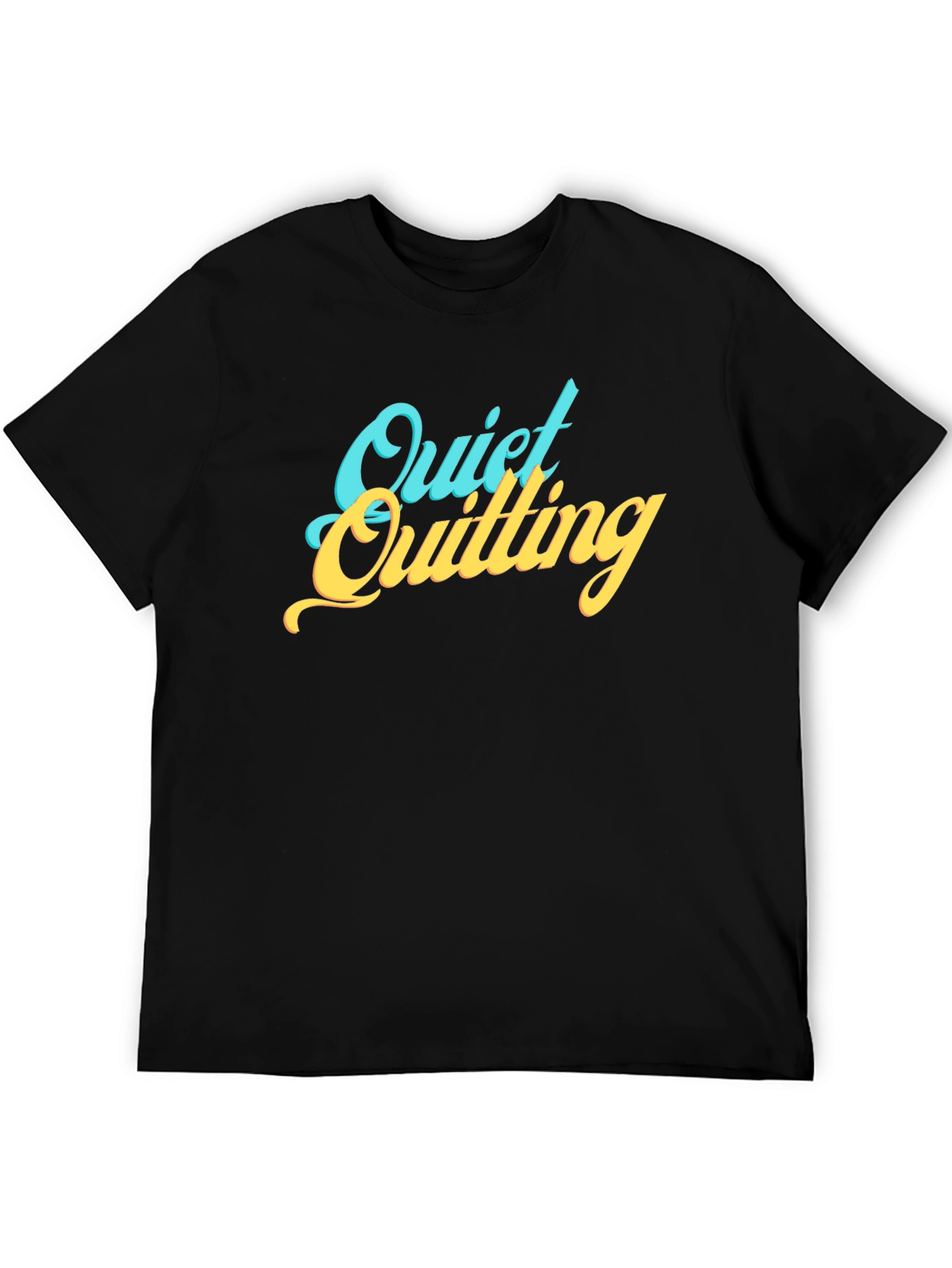 Quiet Quilting Graphic T-Shirt - Comfy Casual Tee