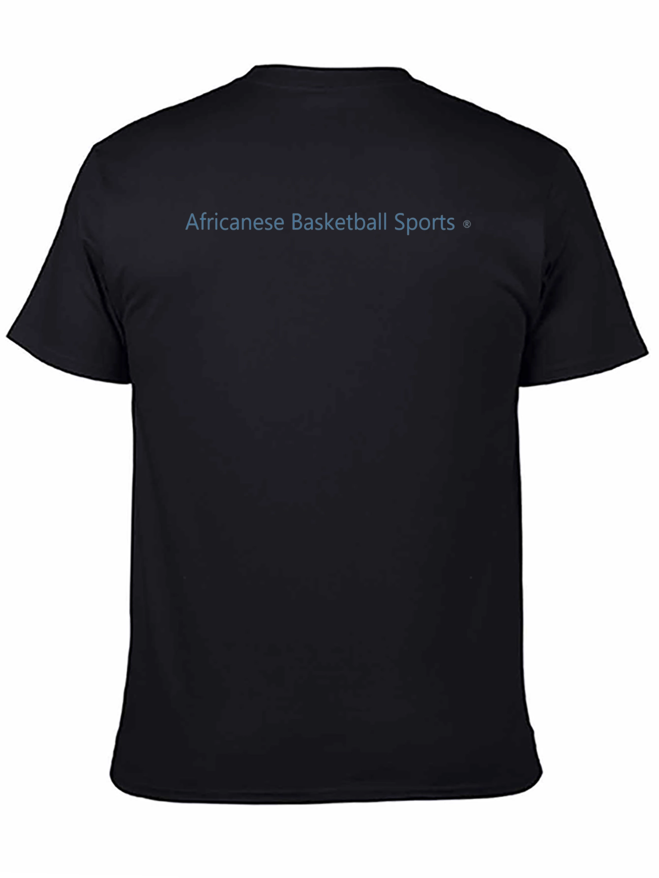 Mens Black Crew Neck T-Shirt