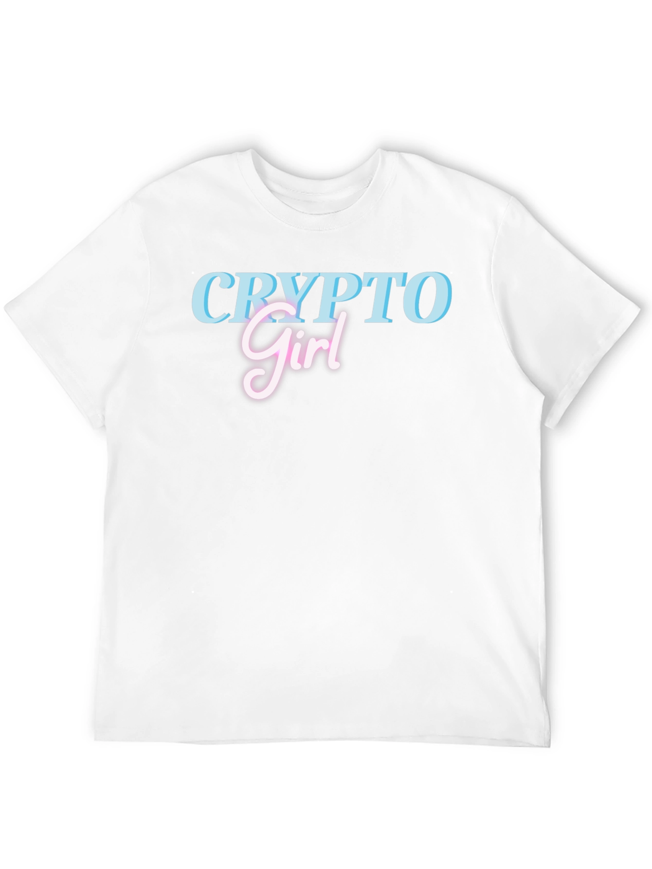Crypto Girl Black T-Shirt - Trendy Graphic Tee