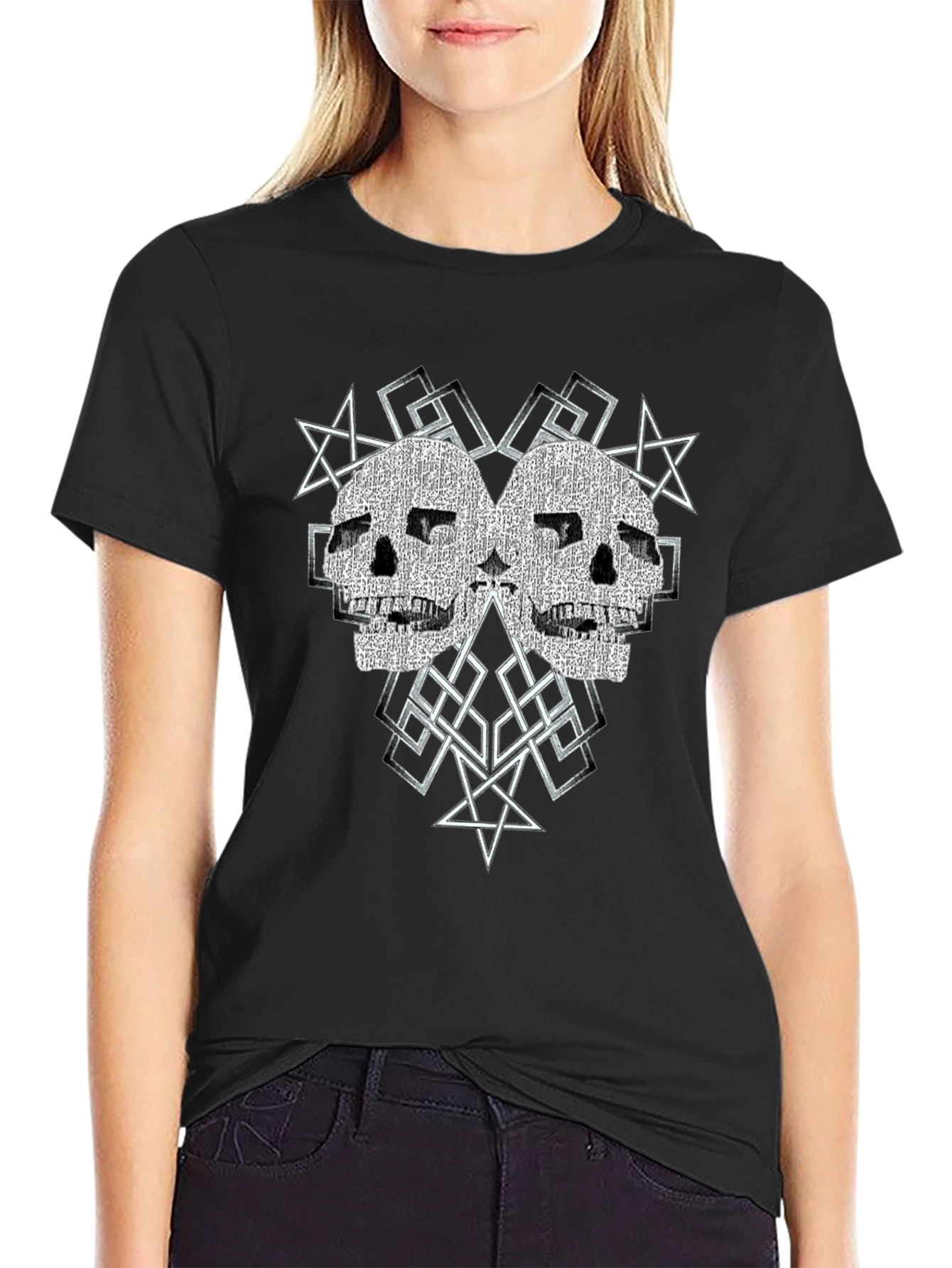 Skull Graphic T-Shirt - Edgy Streetwear