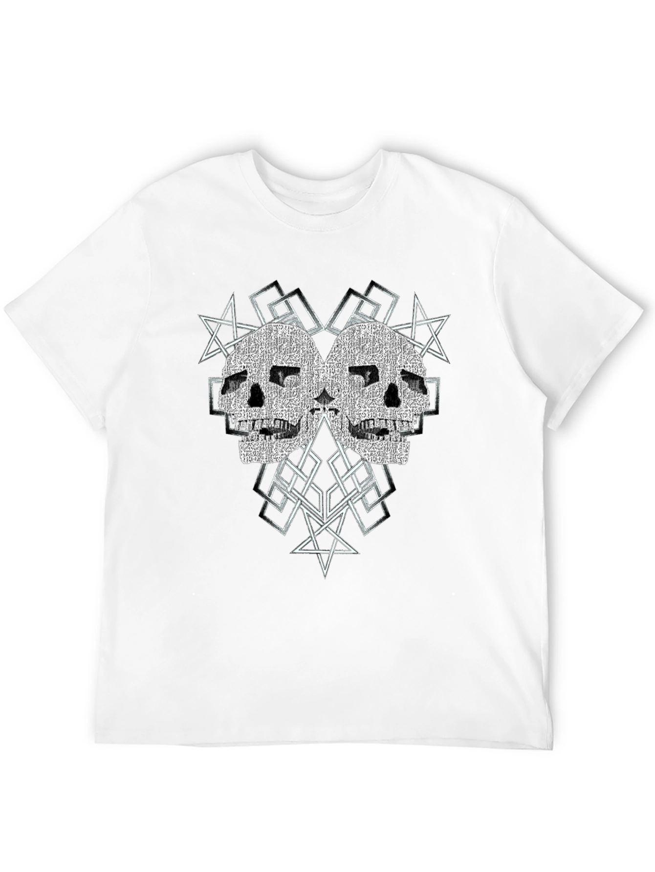 Skull Graphic T-Shirt - Edgy Streetwear