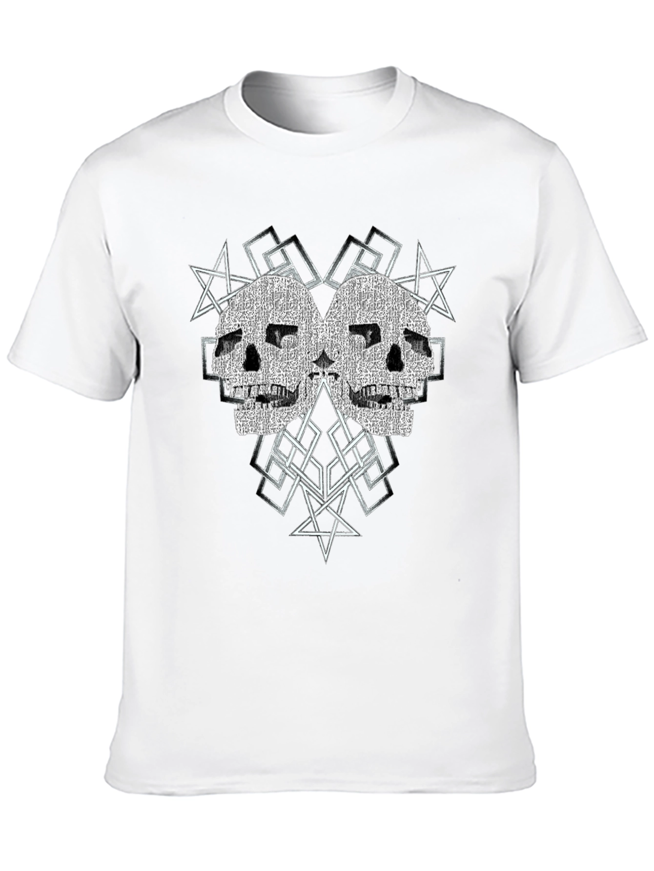 Skull Graphic T-Shirt - Edgy Streetwear