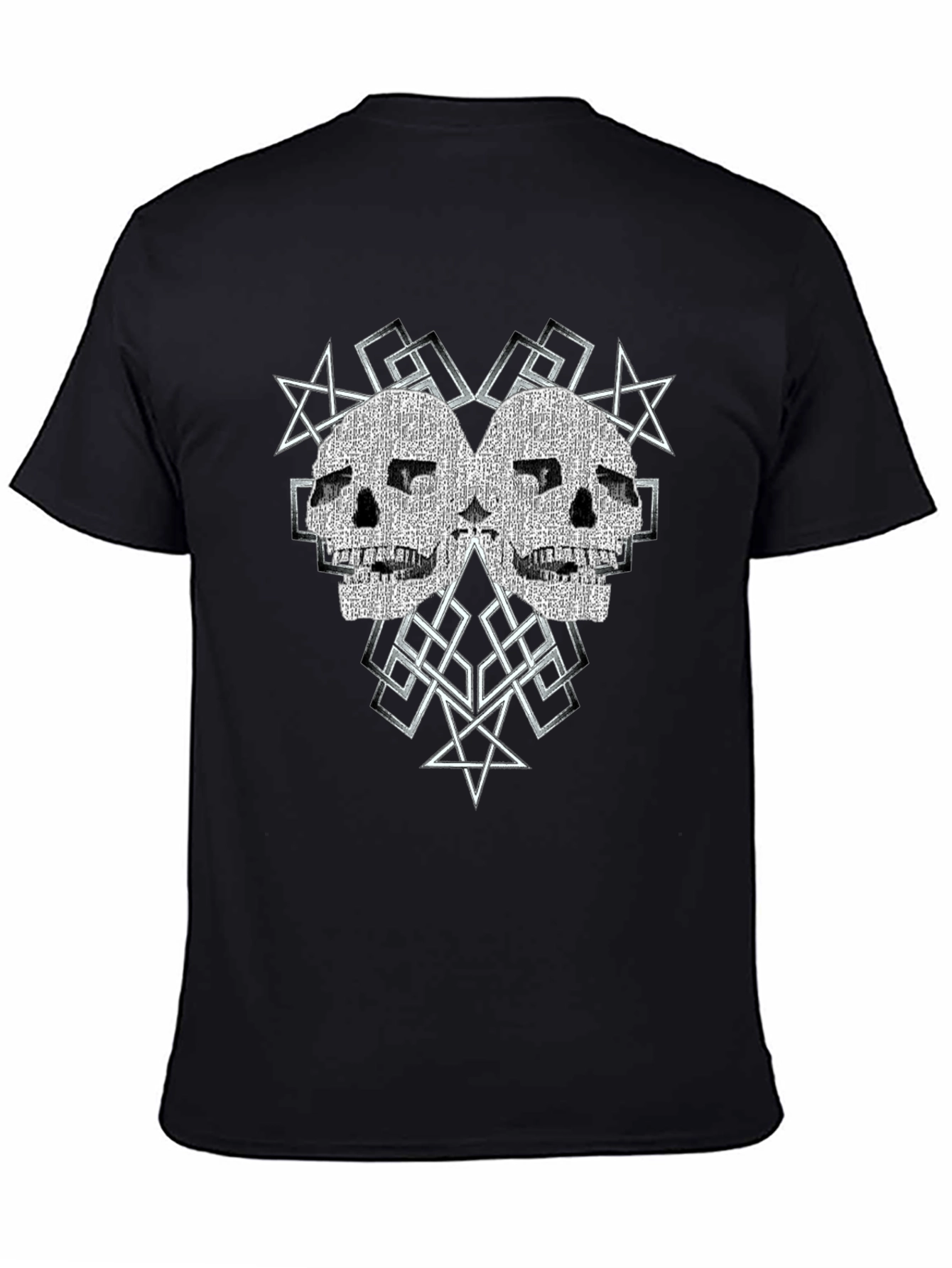 Skull Graphic T-Shirt - Edgy Streetwear