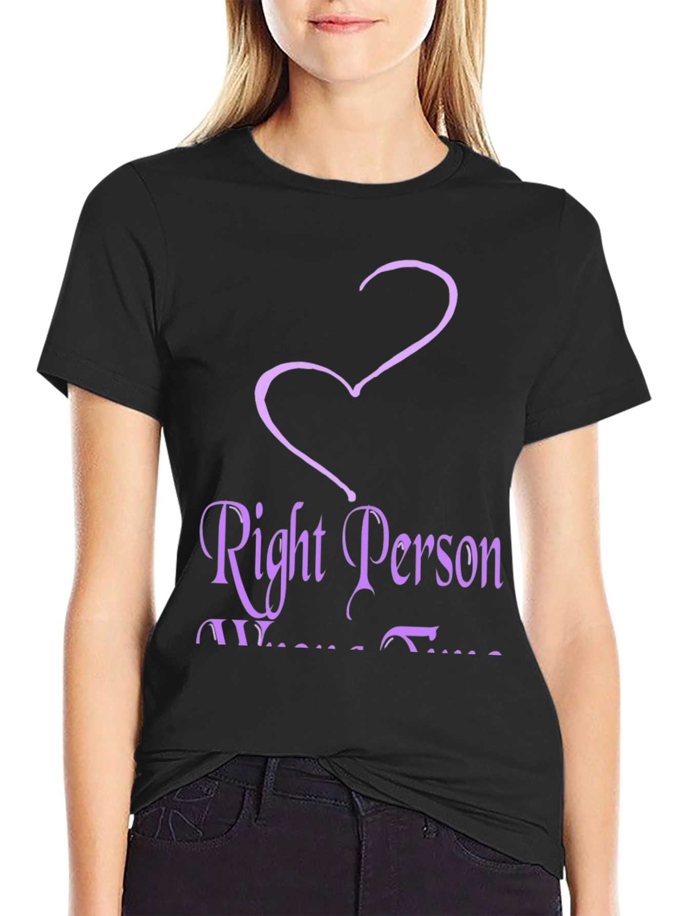 Right Person Wrong Time Graphic Tee