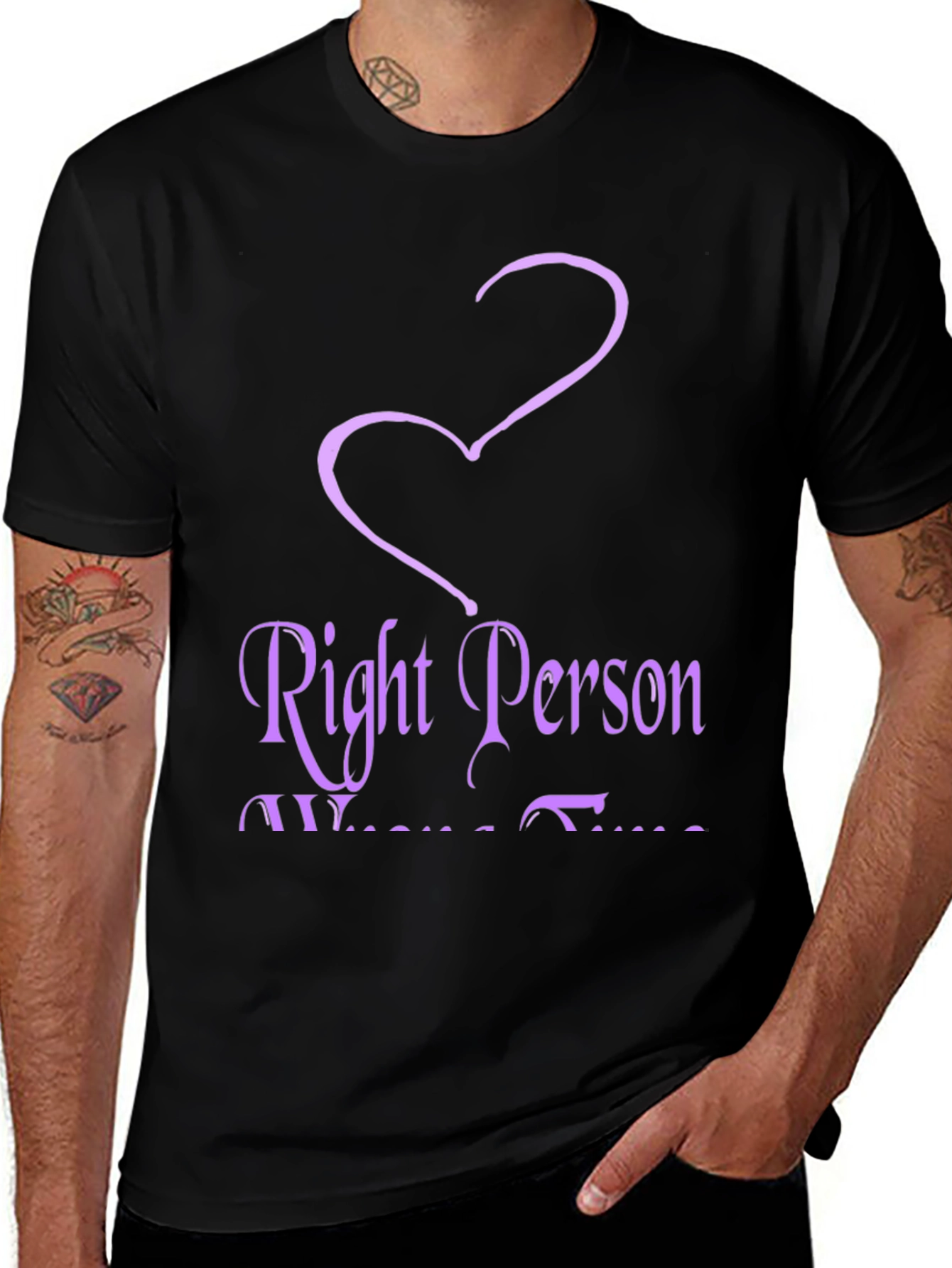 Right Person Wrong Time Graphic Tee