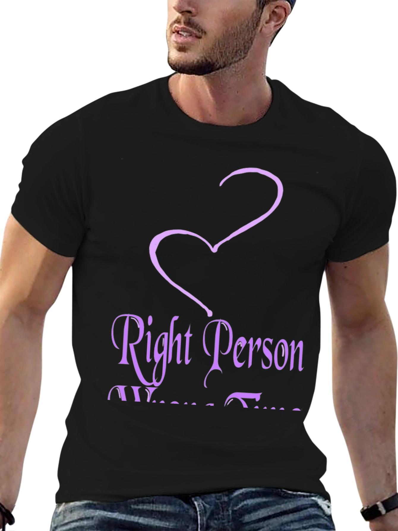 Right Person Wrong Time Graphic Tee