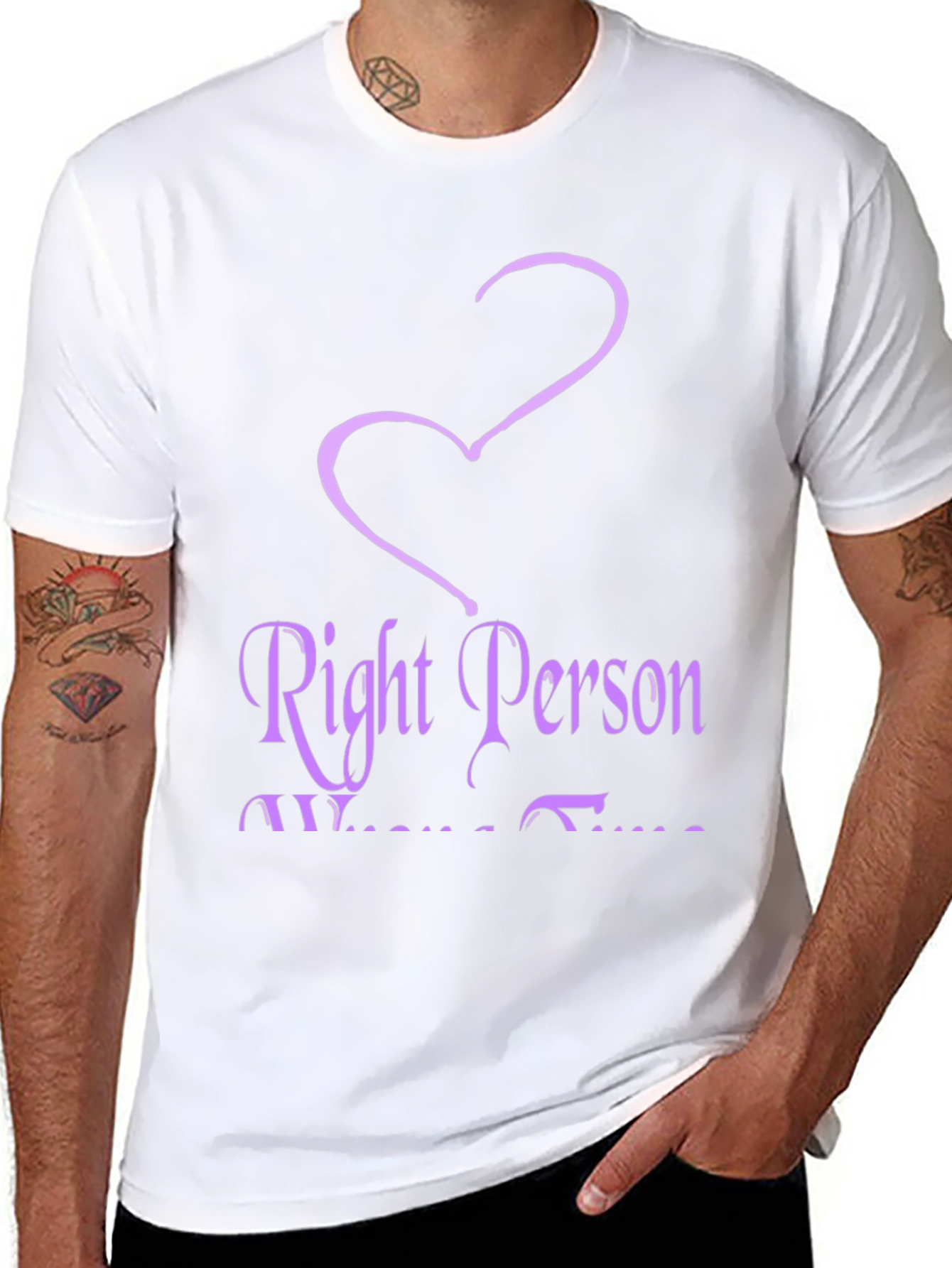 Right Person Wrong Time Graphic Tee