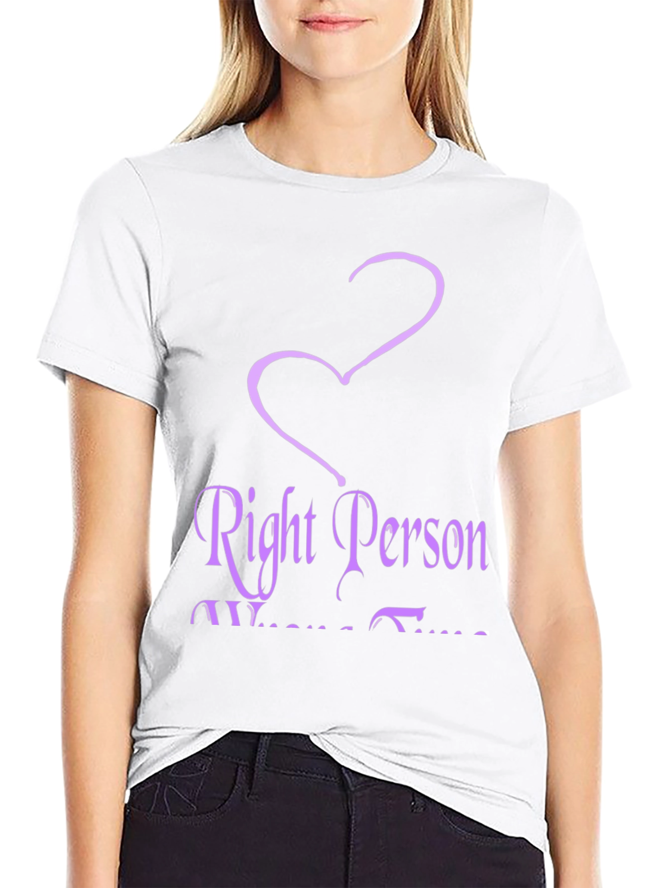Right Person Wrong Time Graphic Tee