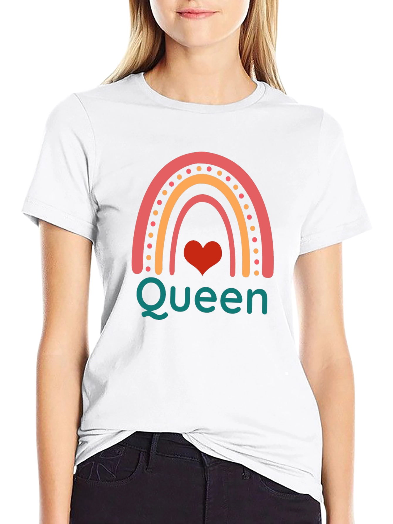 Queen Rainbow Graphic Tee