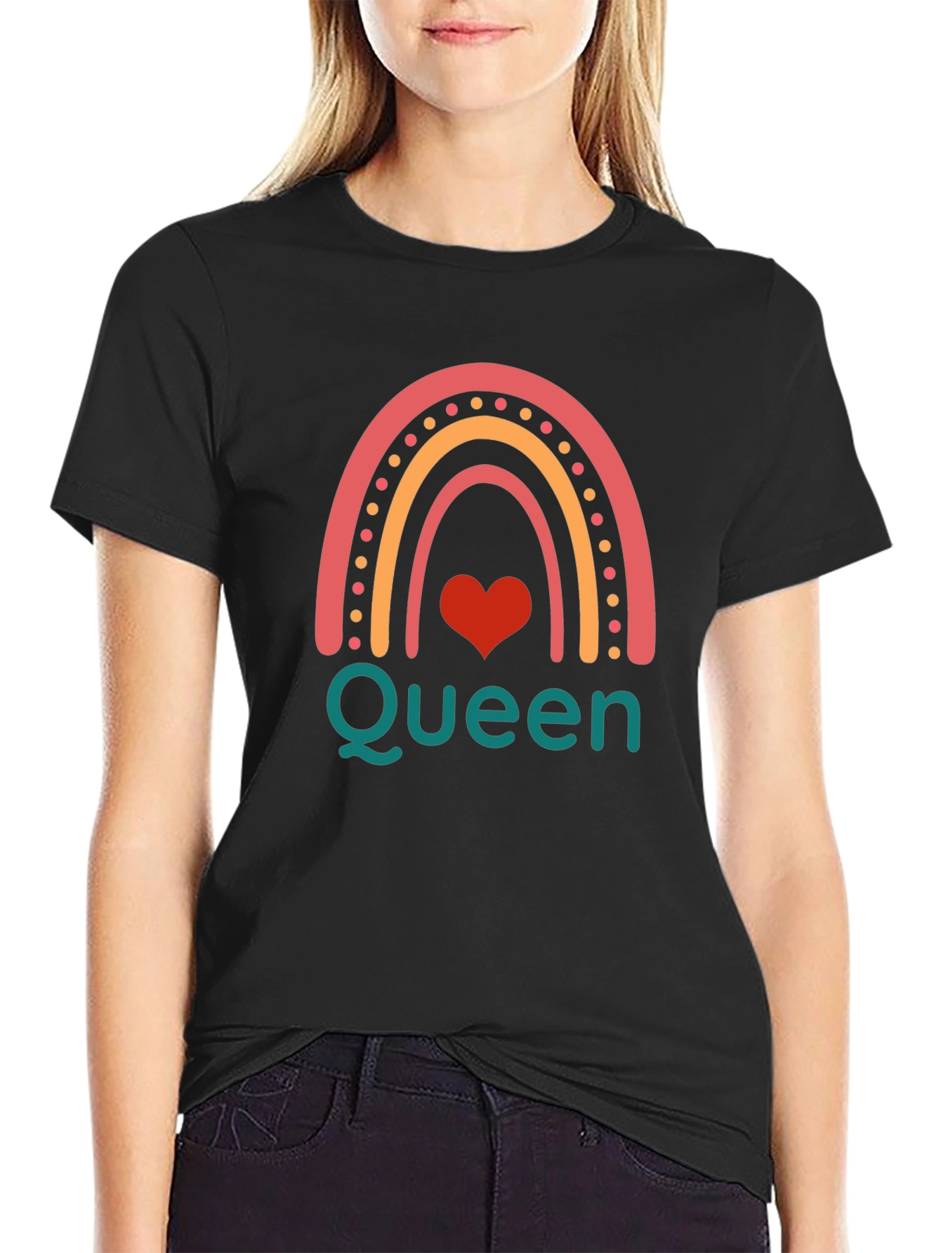 Queen Rainbow Graphic Tee
