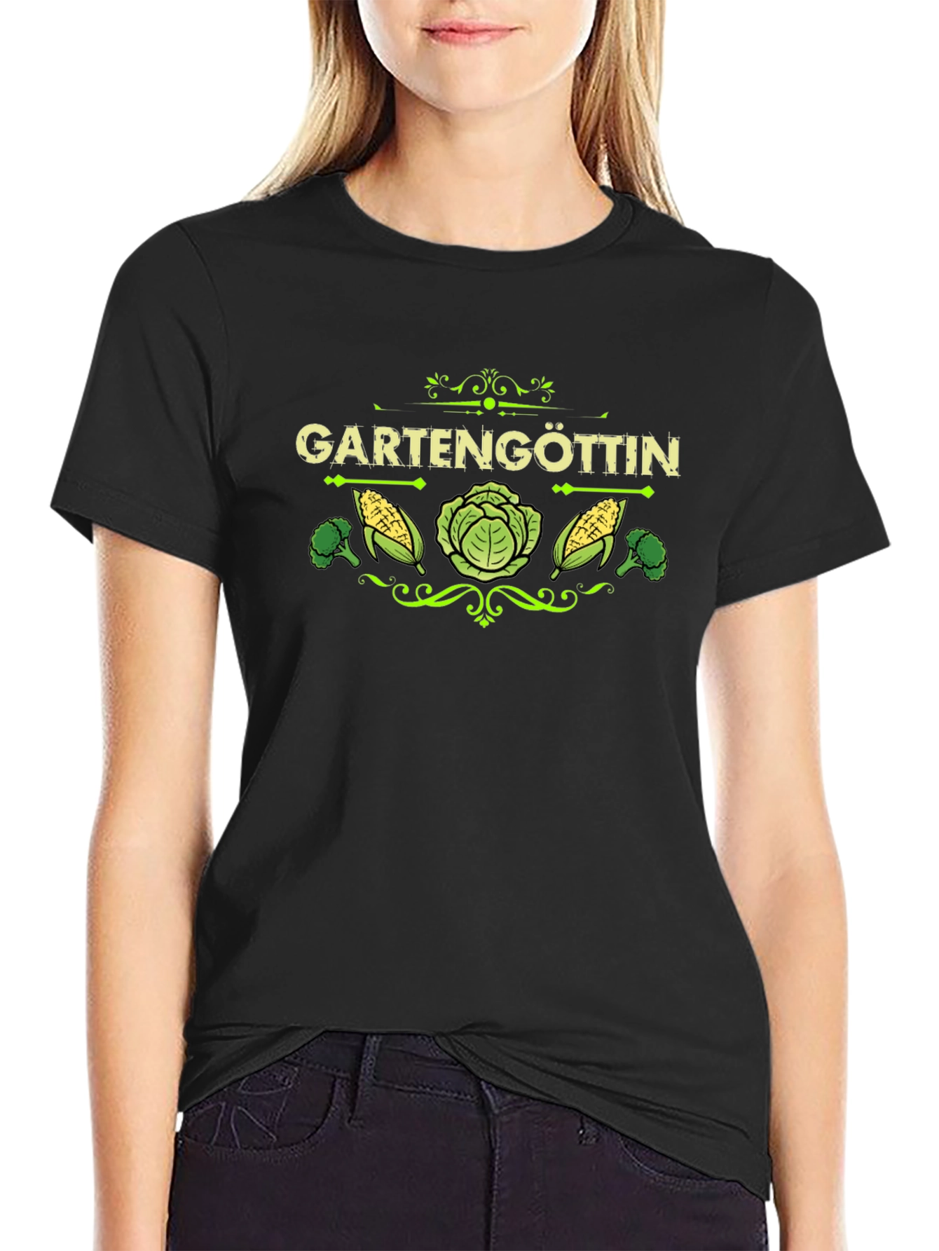 GartenGöttin Gardener T-Shirt - Black Unisex