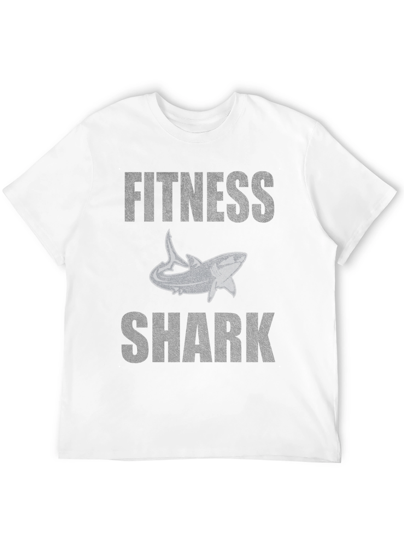 Fitness Shark Graphic Tee - Black