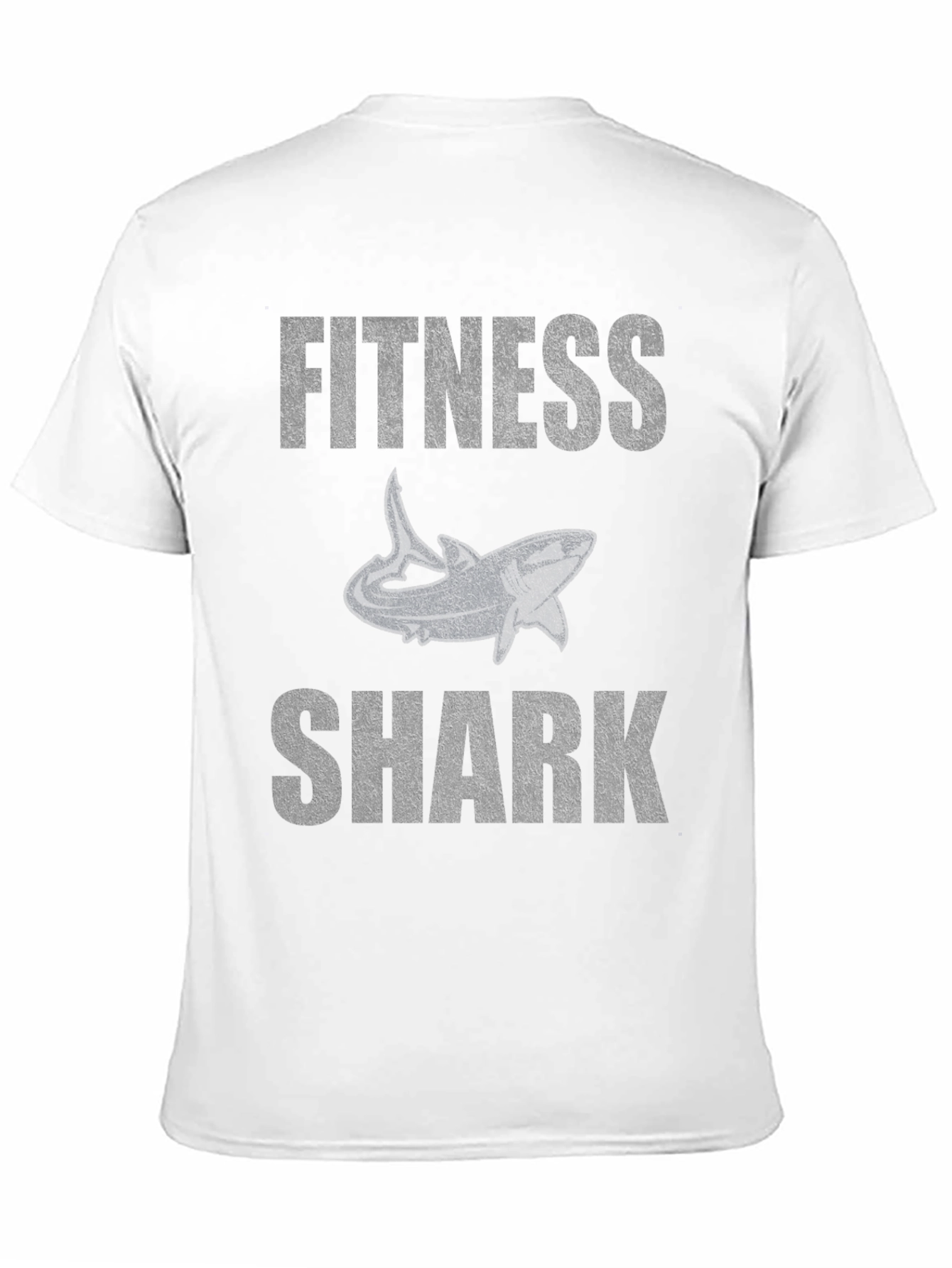 Fitness Shark Graphic Tee - Black
