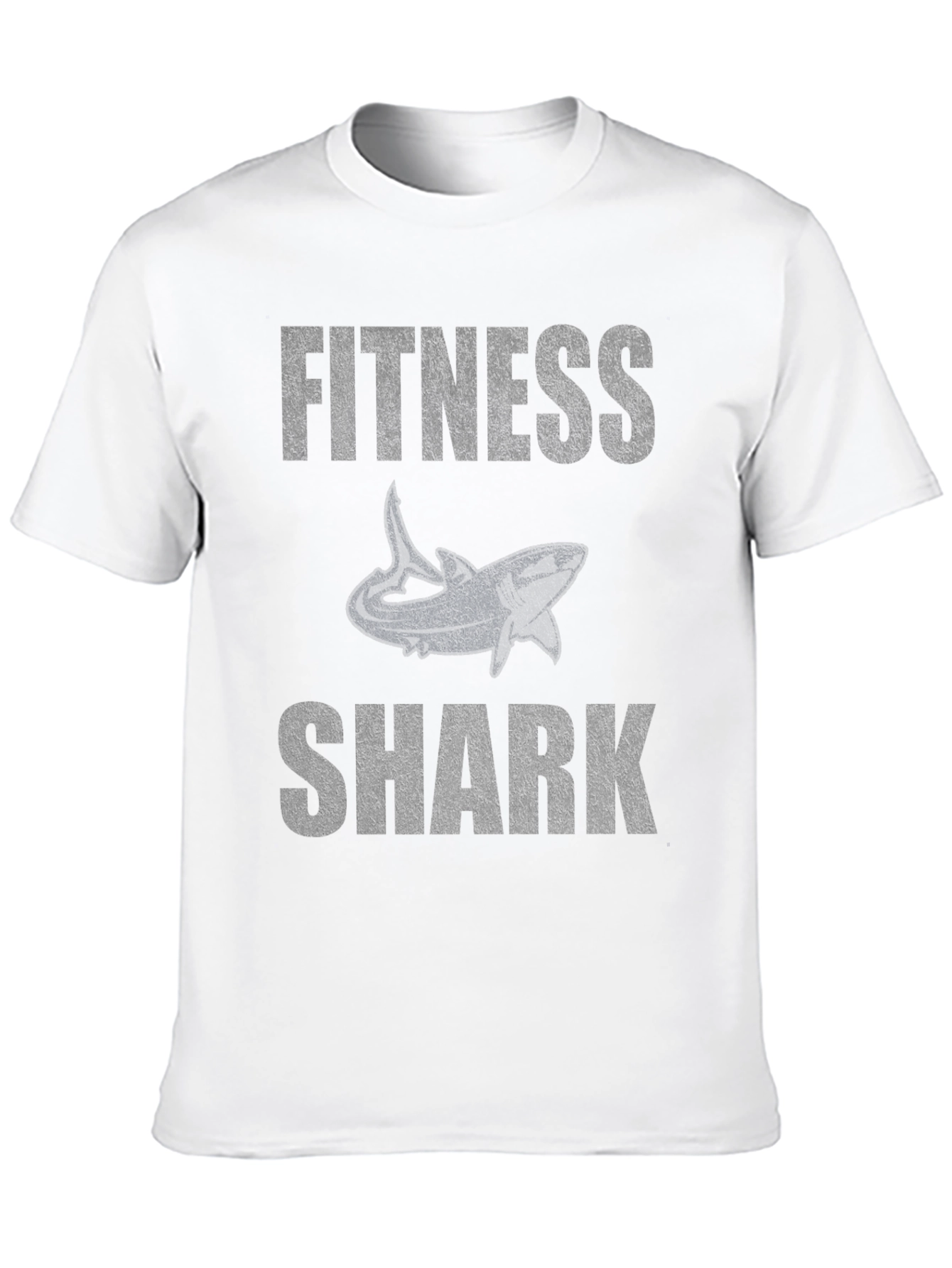 Fitness Shark Graphic Tee - Black