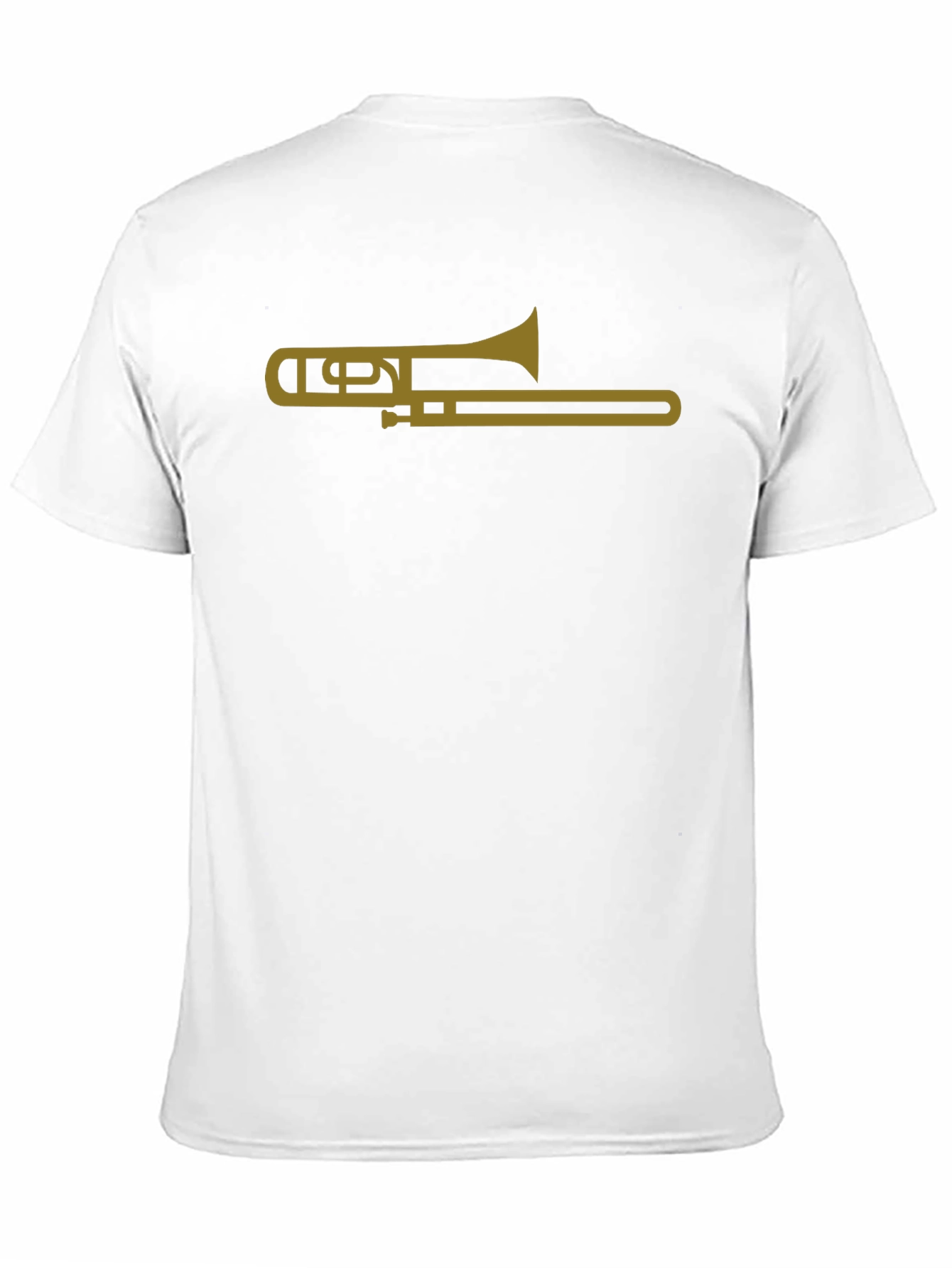 Trombone Graphic Tee - Musicians Black T-Shirt