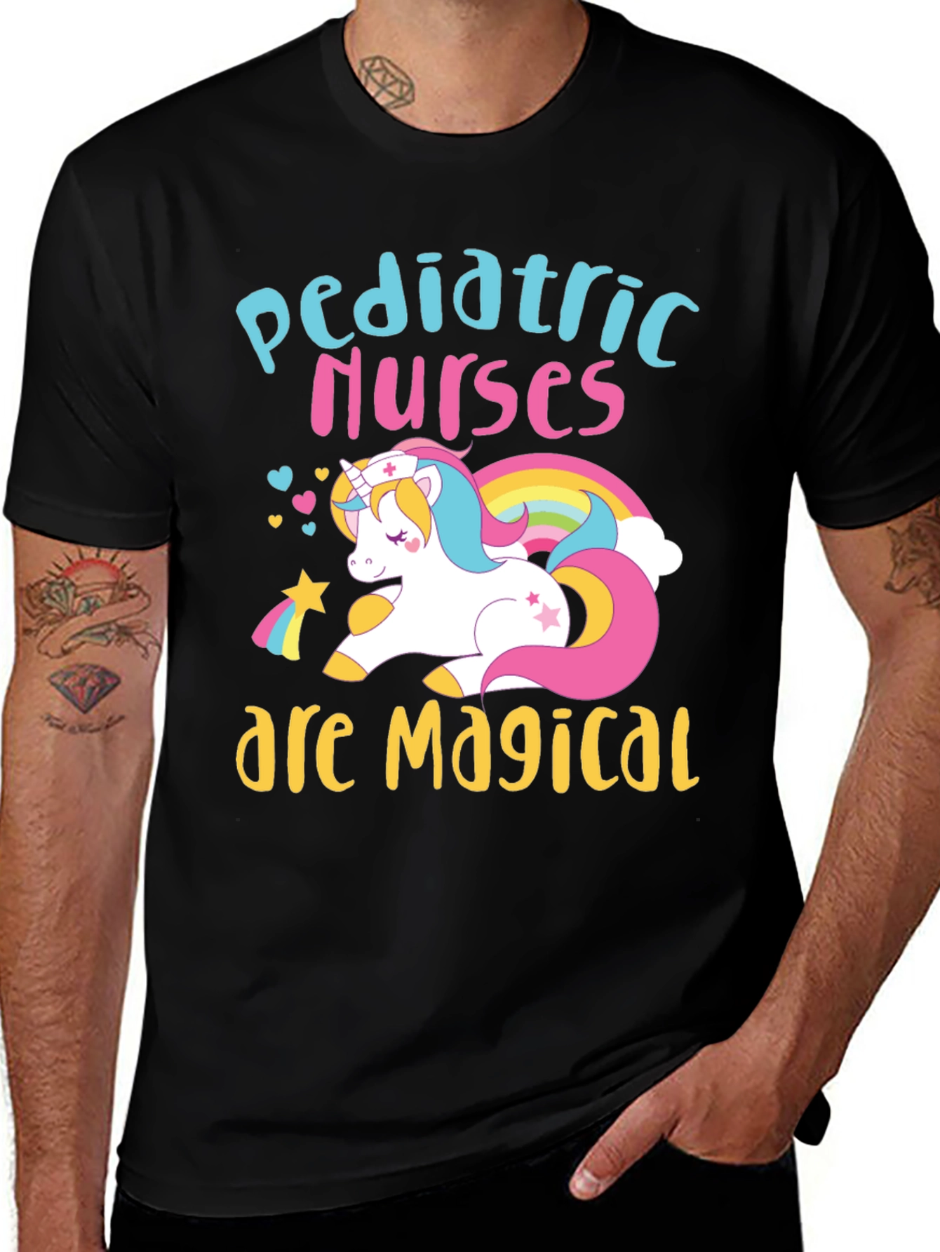 Pediatric Nurses Magical Unicorn T-Shirt
