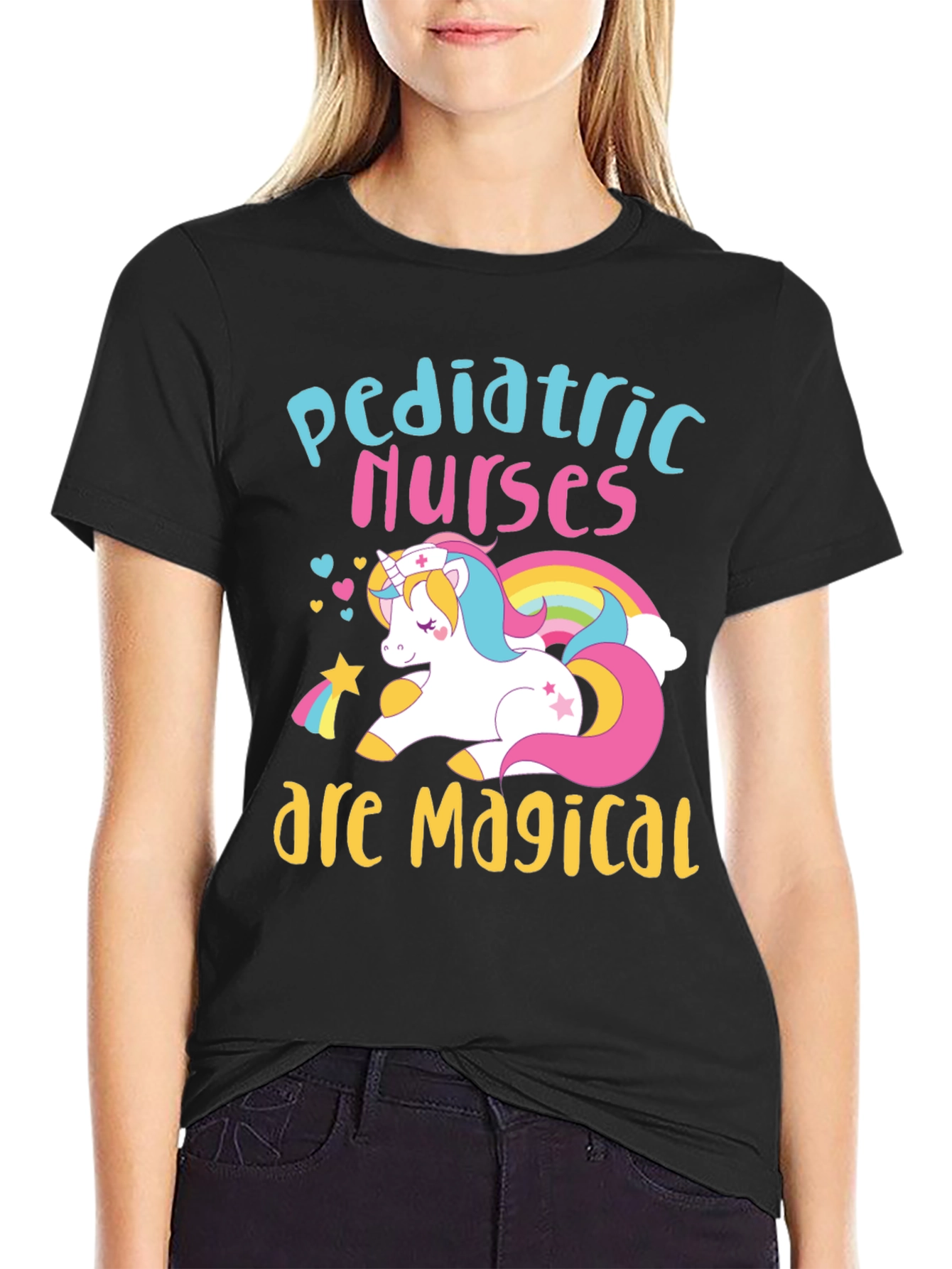 Pediatric Nurses Magical Unicorn T-Shirt