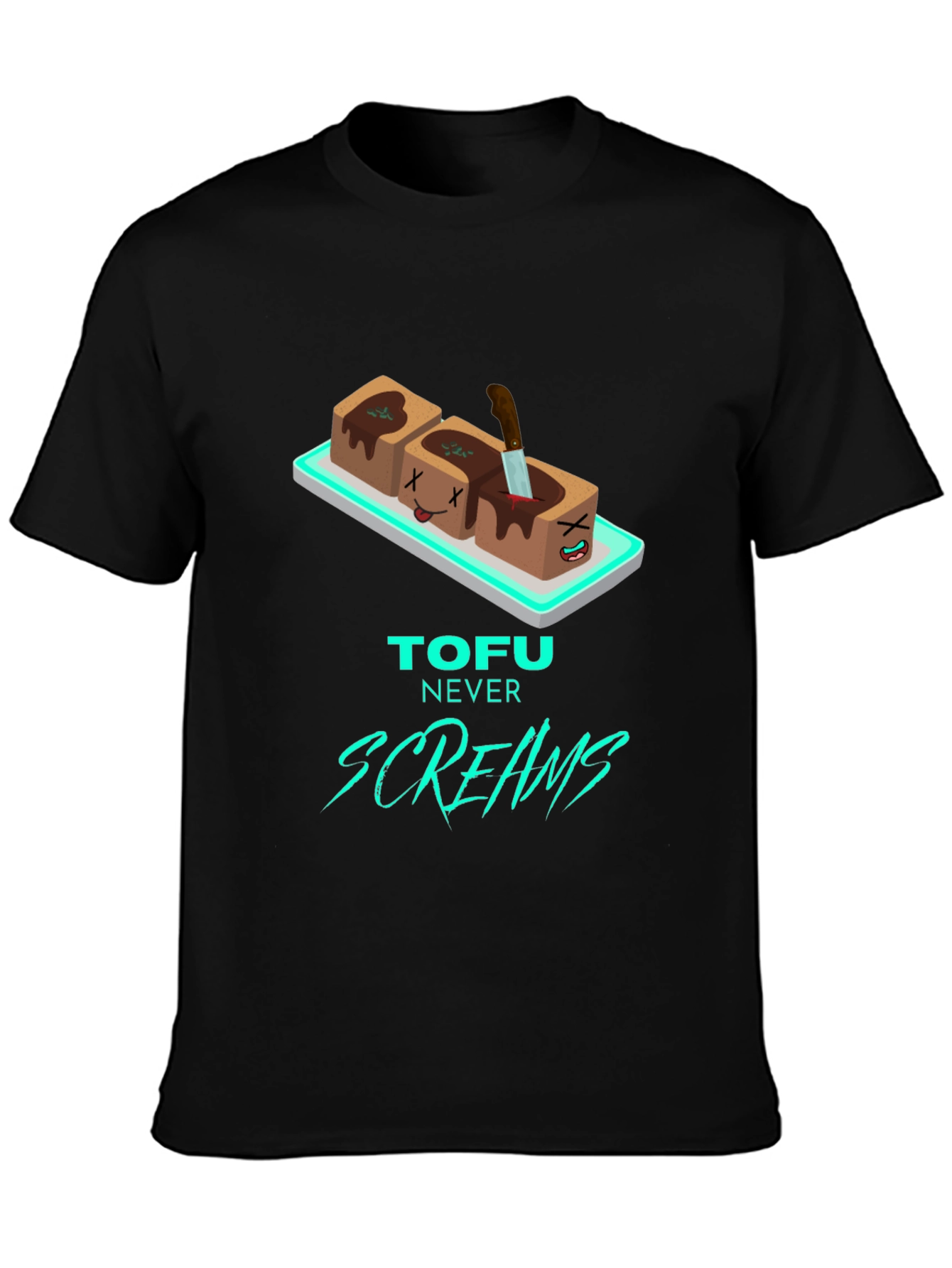 Tofu Never Screams Graphic Tee