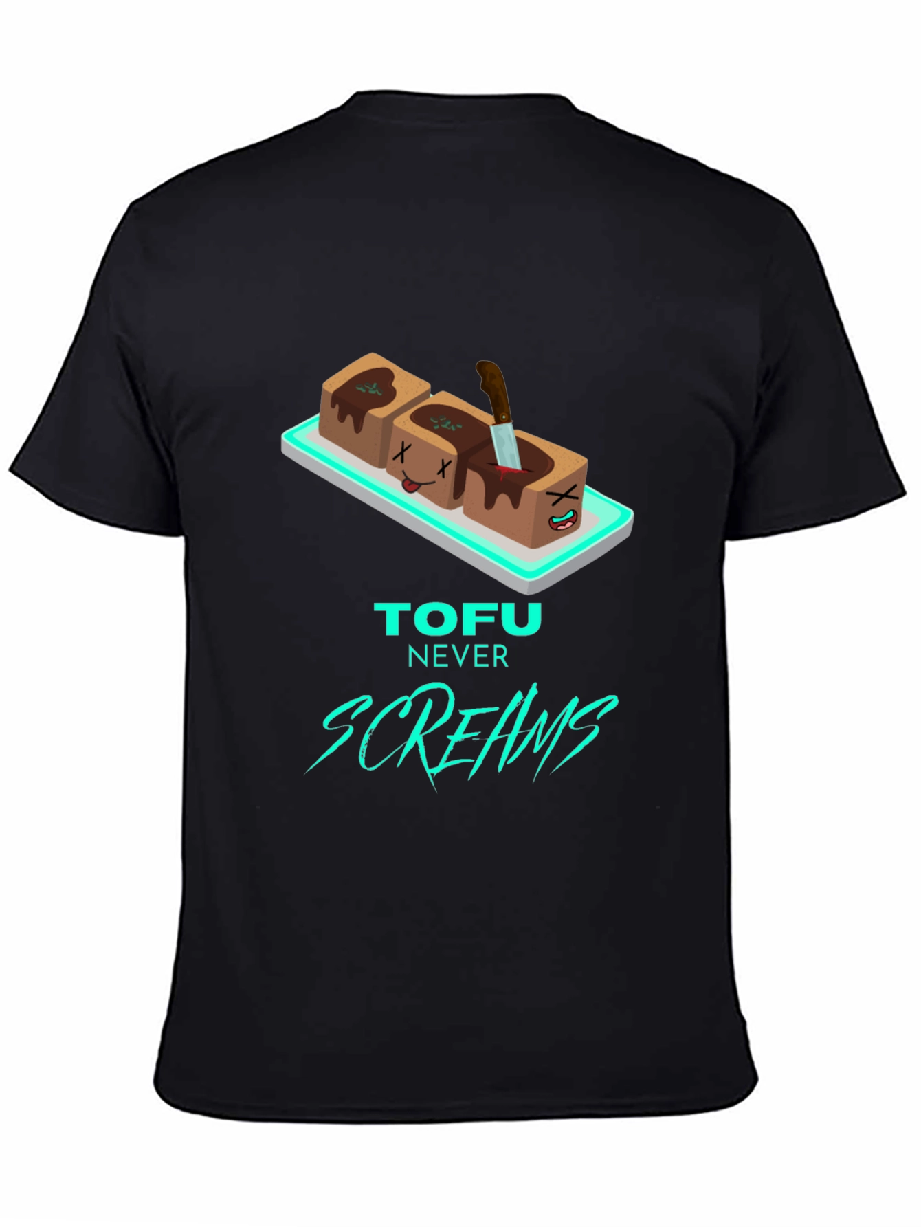 Tofu Never Screams Graphic Tee