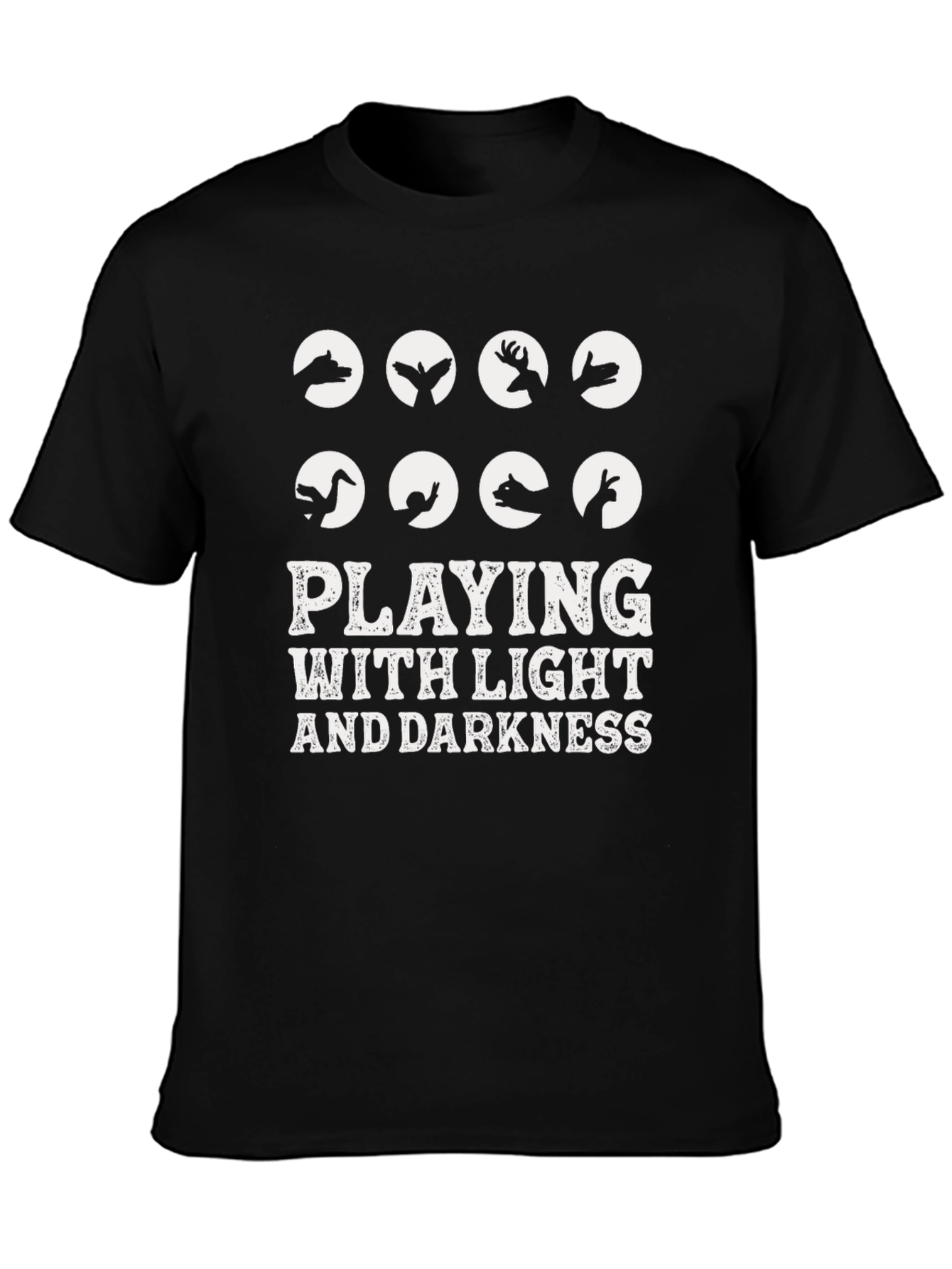 Playing with Light and Darkness Graphic T-Shirt