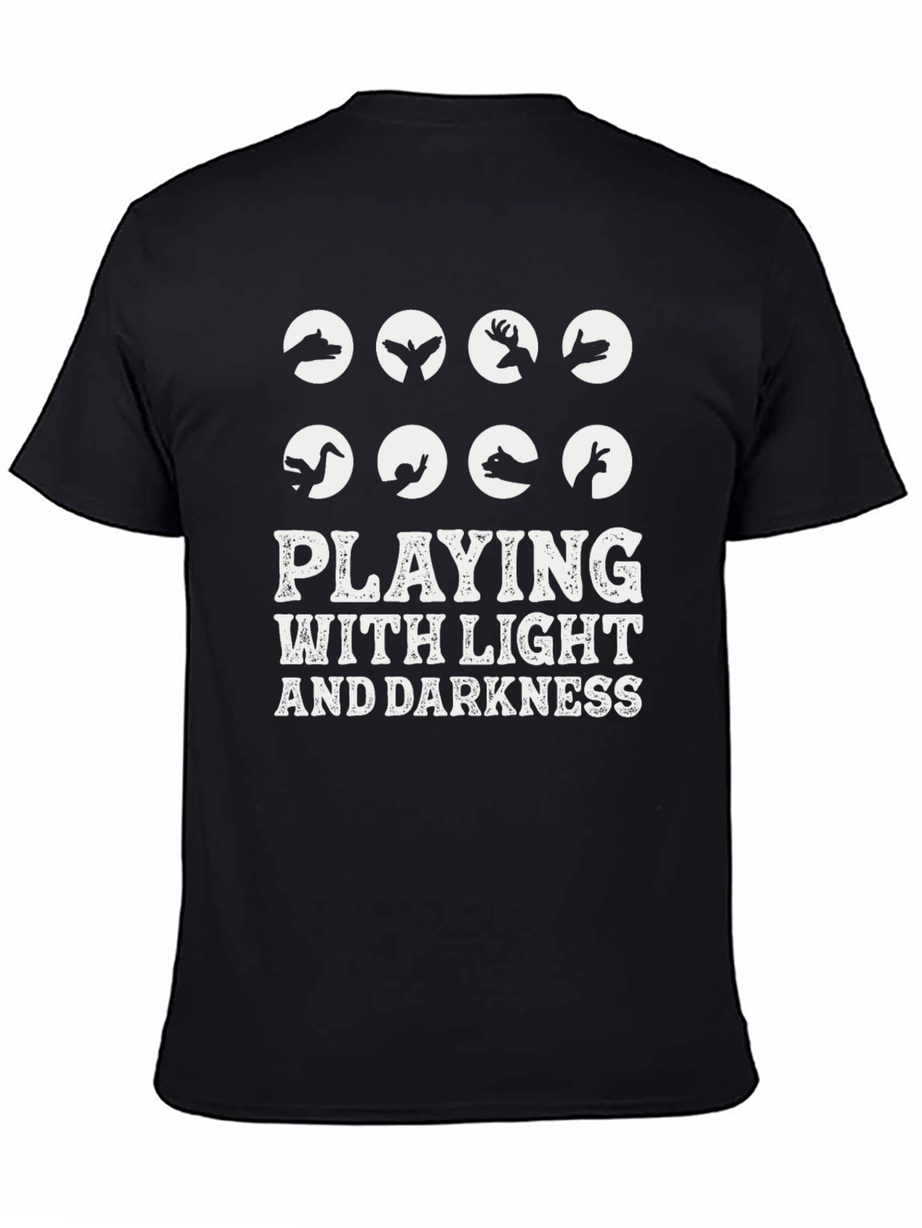 Playing with Light and Darkness Graphic T-Shirt