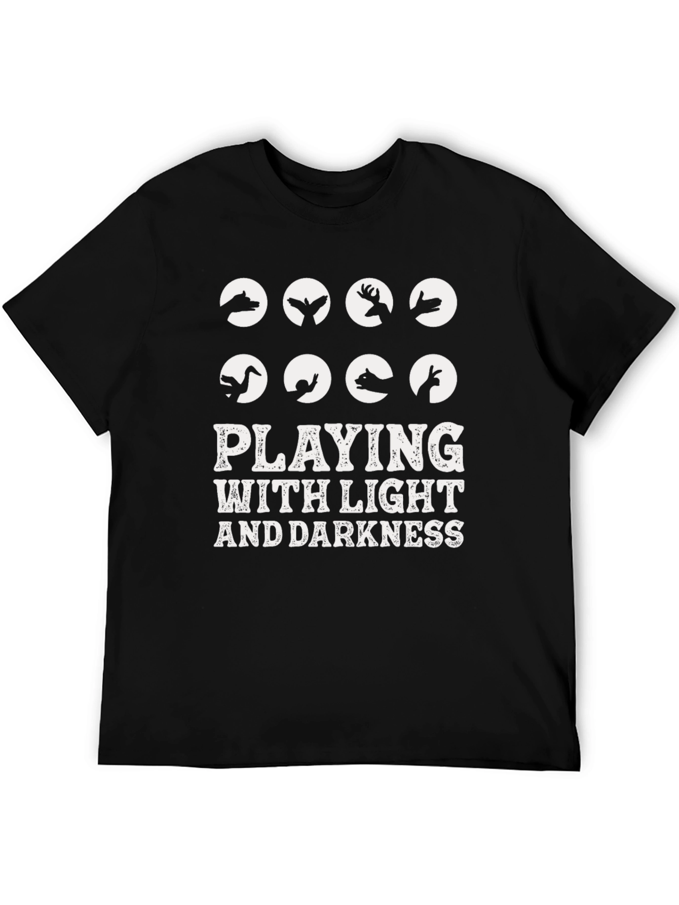 Playing with Light and Darkness Graphic T-Shirt
