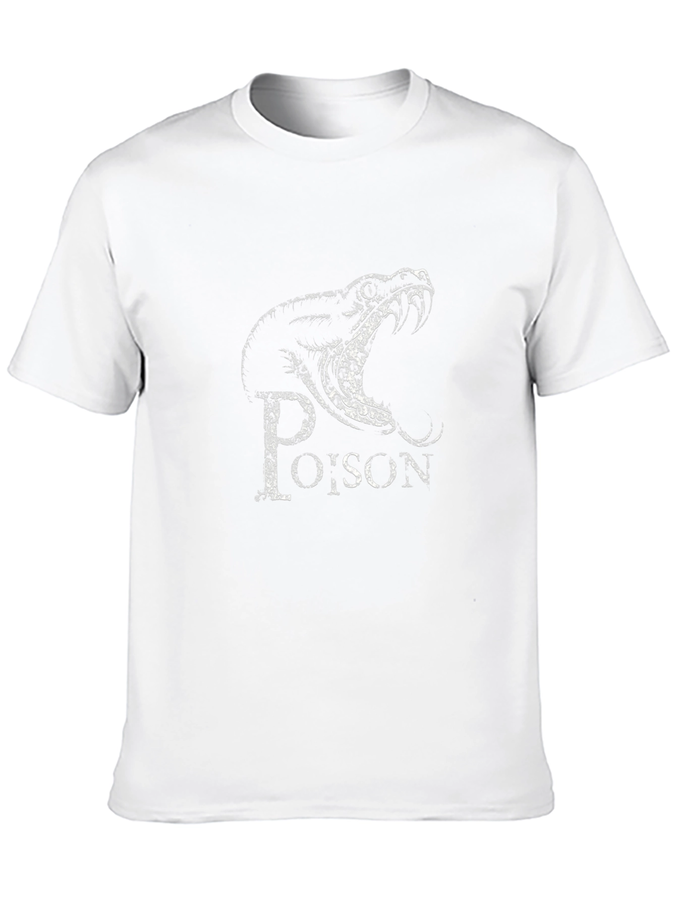 Poison Band Tee - Black Graphic T-Shirt