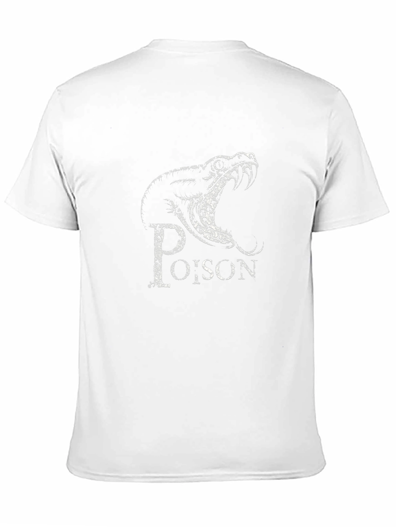 Poison Band Tee - Black Graphic T-Shirt