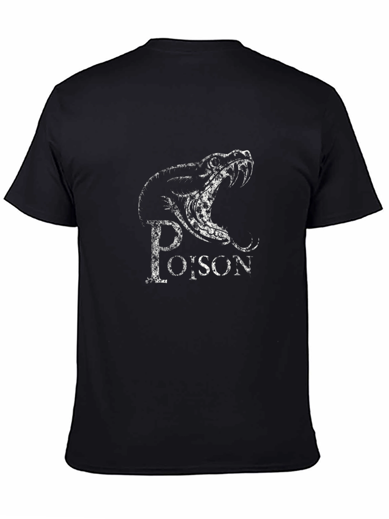 Poison Band Tee - Black Graphic T-Shirt