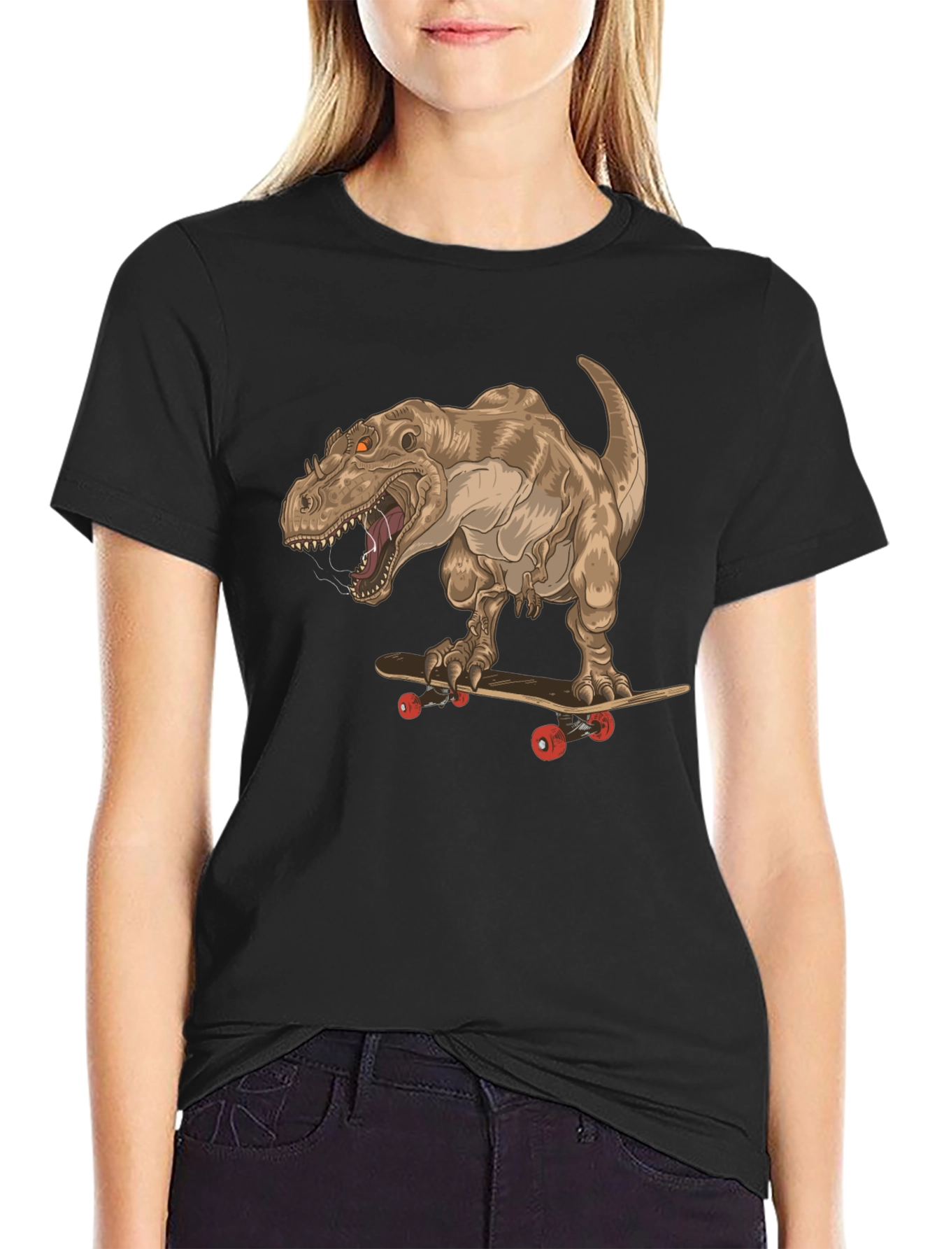 Dinosaur Skate T-Shirt: Ride in Style