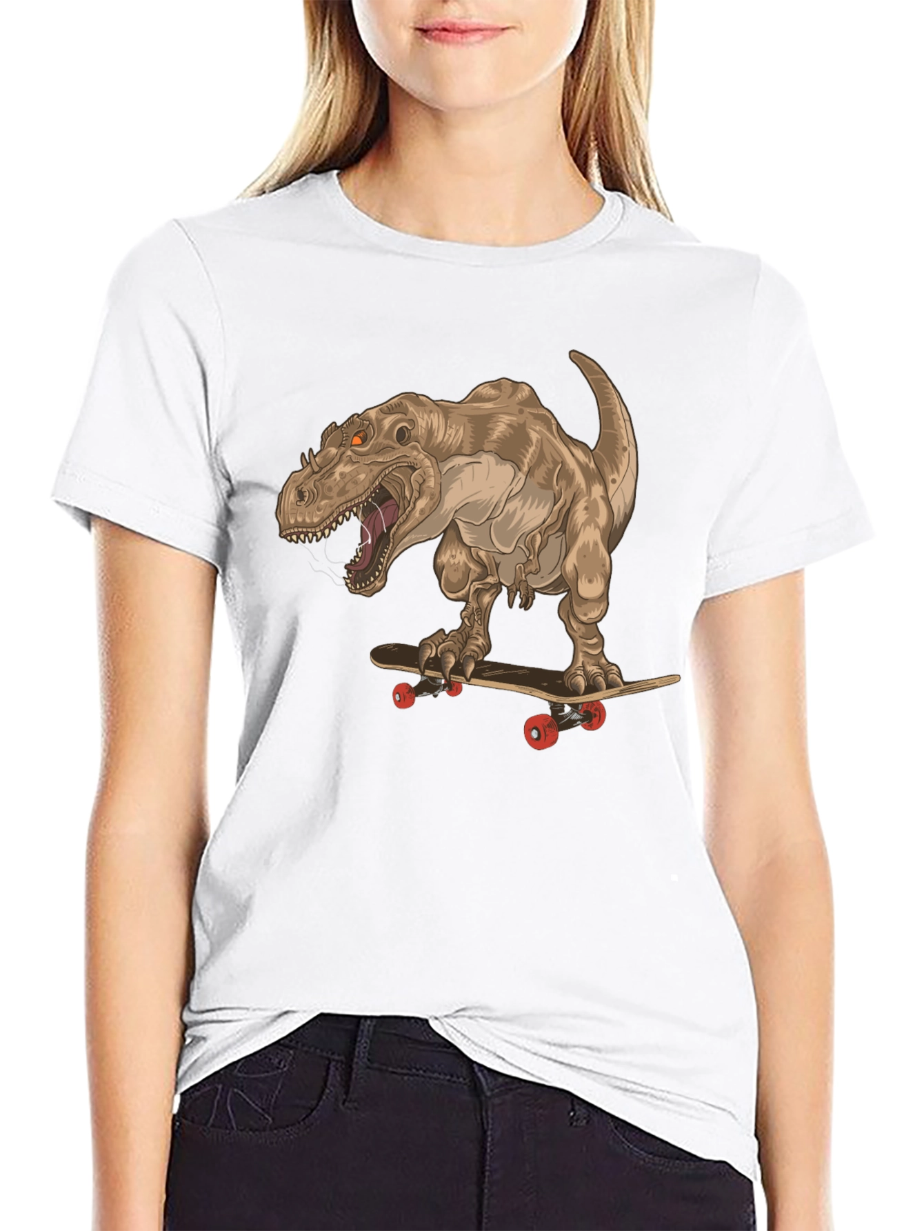 Dinosaur Skate T-Shirt: Ride in Style
