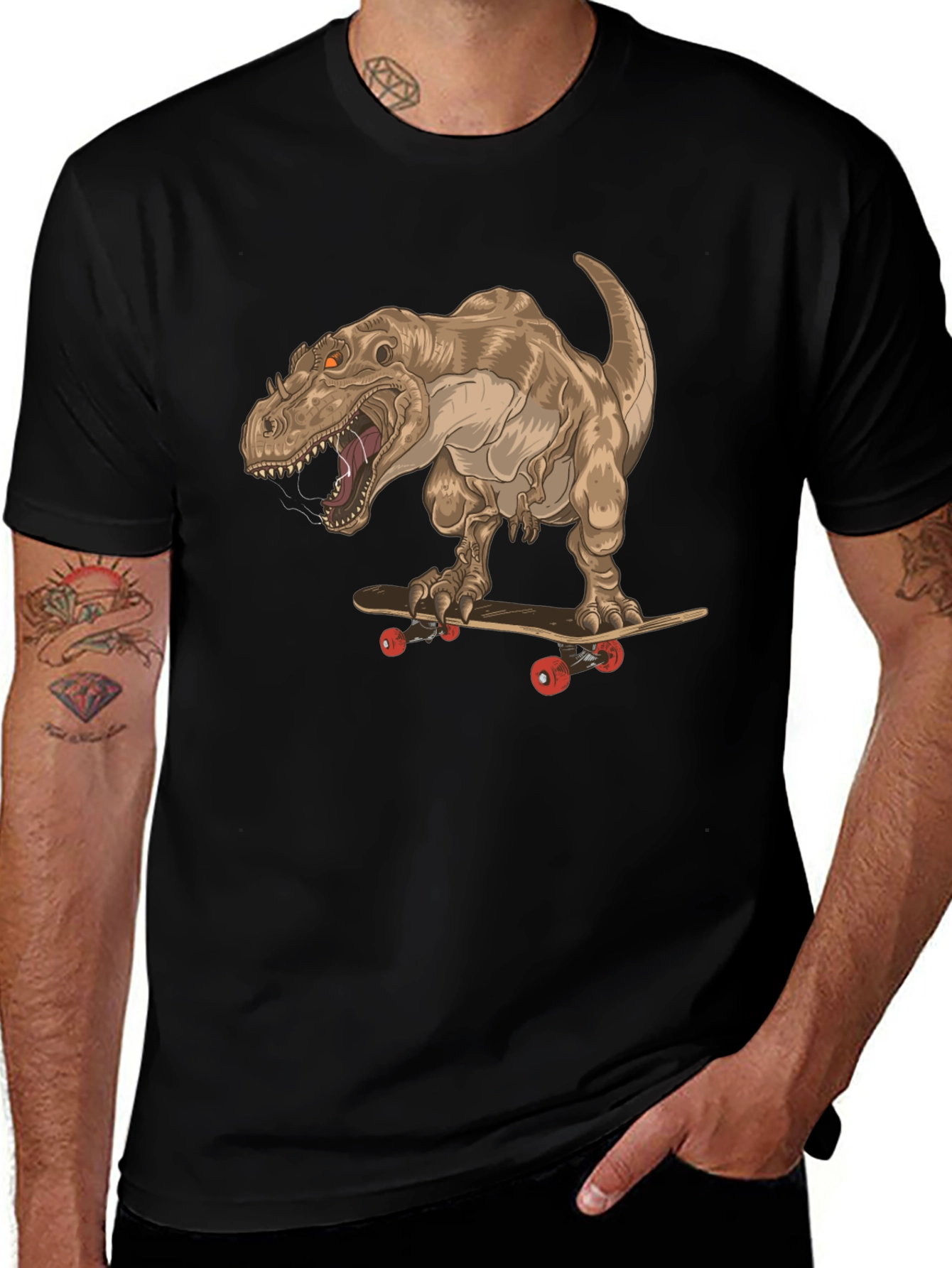 Dinosaur Skate T-Shirt: Ride in Style