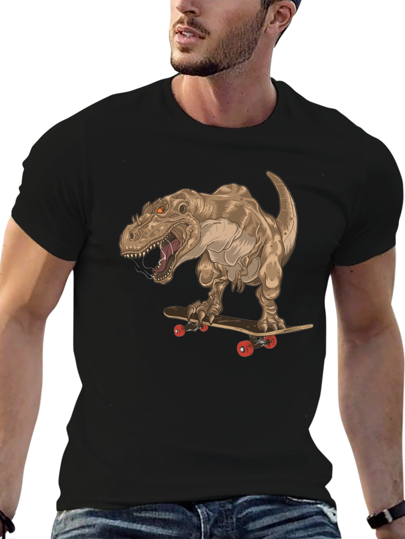 Dinosaur Skate T-Shirt: Ride in Style