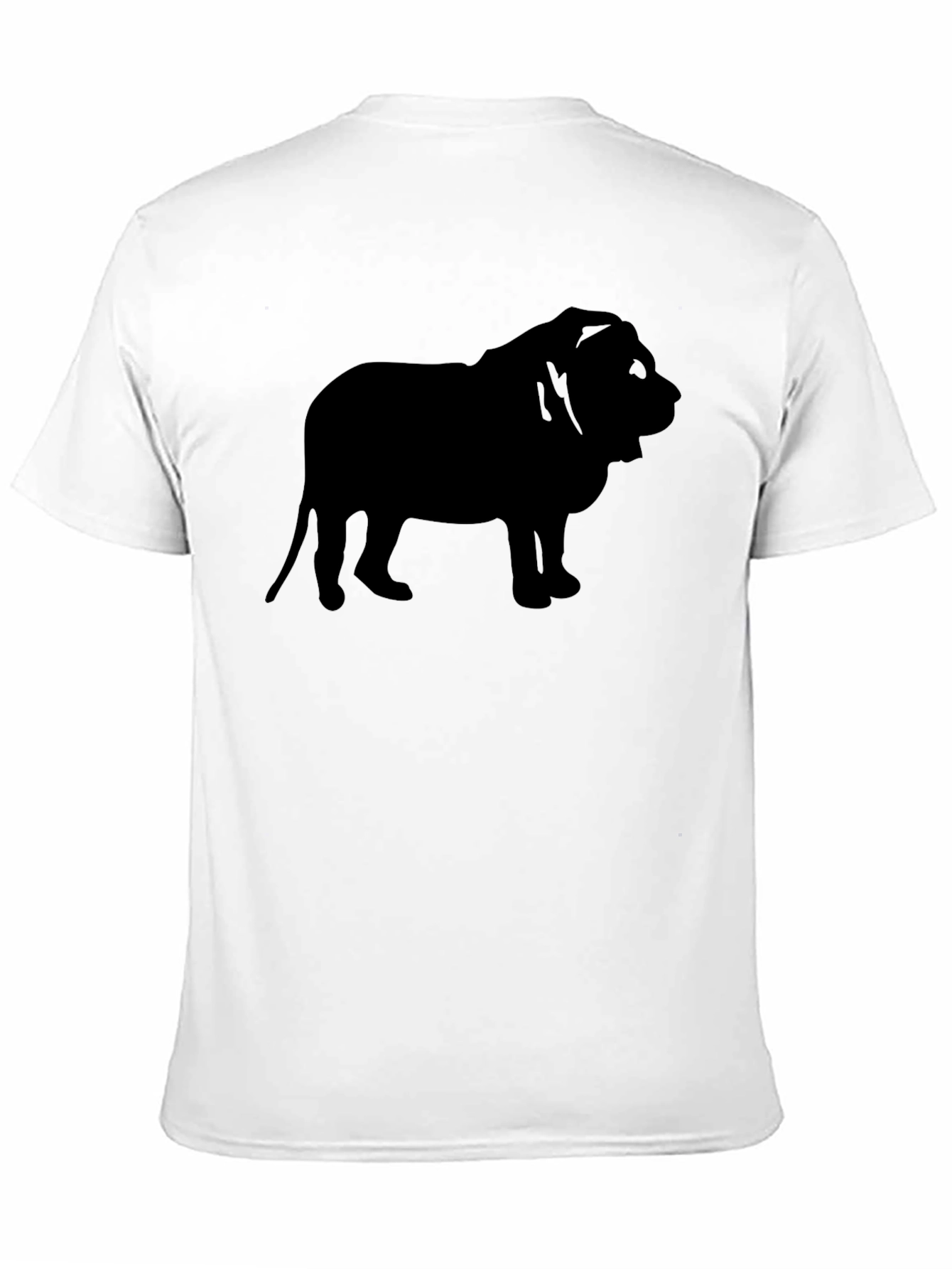 Black Lion Silhouette Graphic Tee - Mens