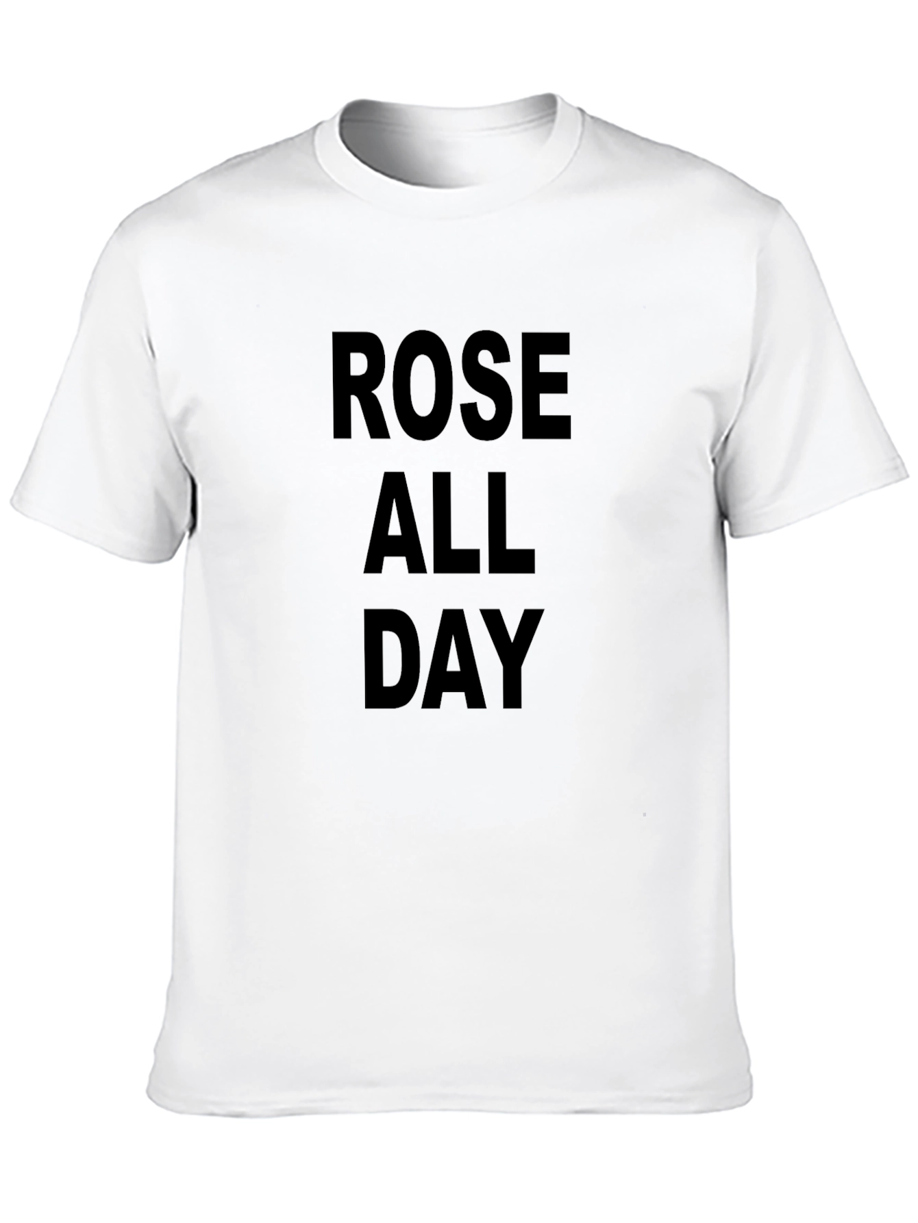 Rose All Day Graphic Tee - Casual Comfort