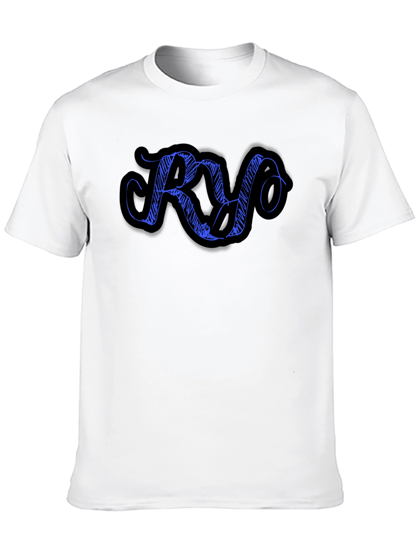 RY Graphic T-Shirt - Black Cotton Tee