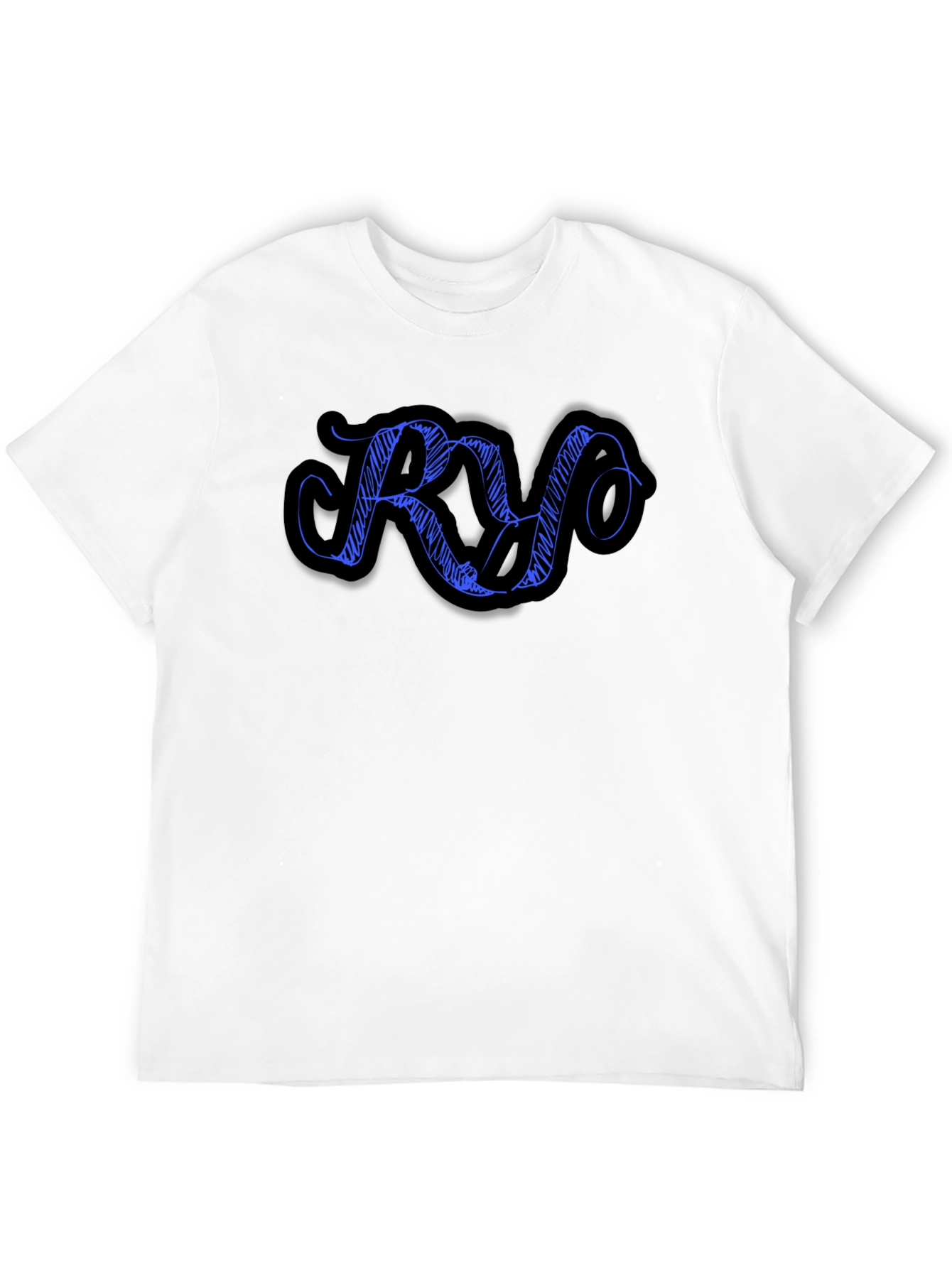 RY Graphic T-Shirt - Black Cotton Tee