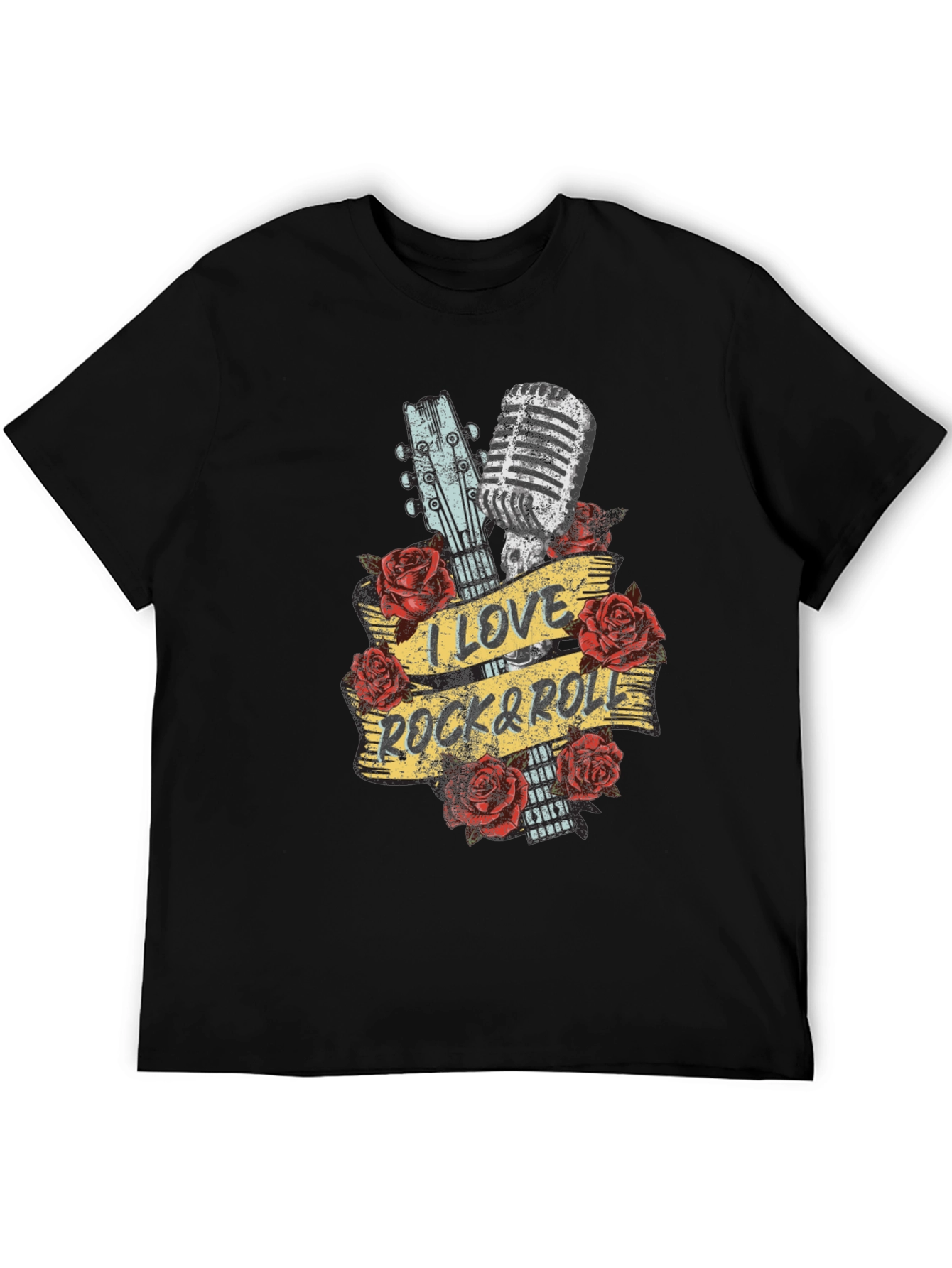 I Love Rock & Roll Graphic T-Shirt