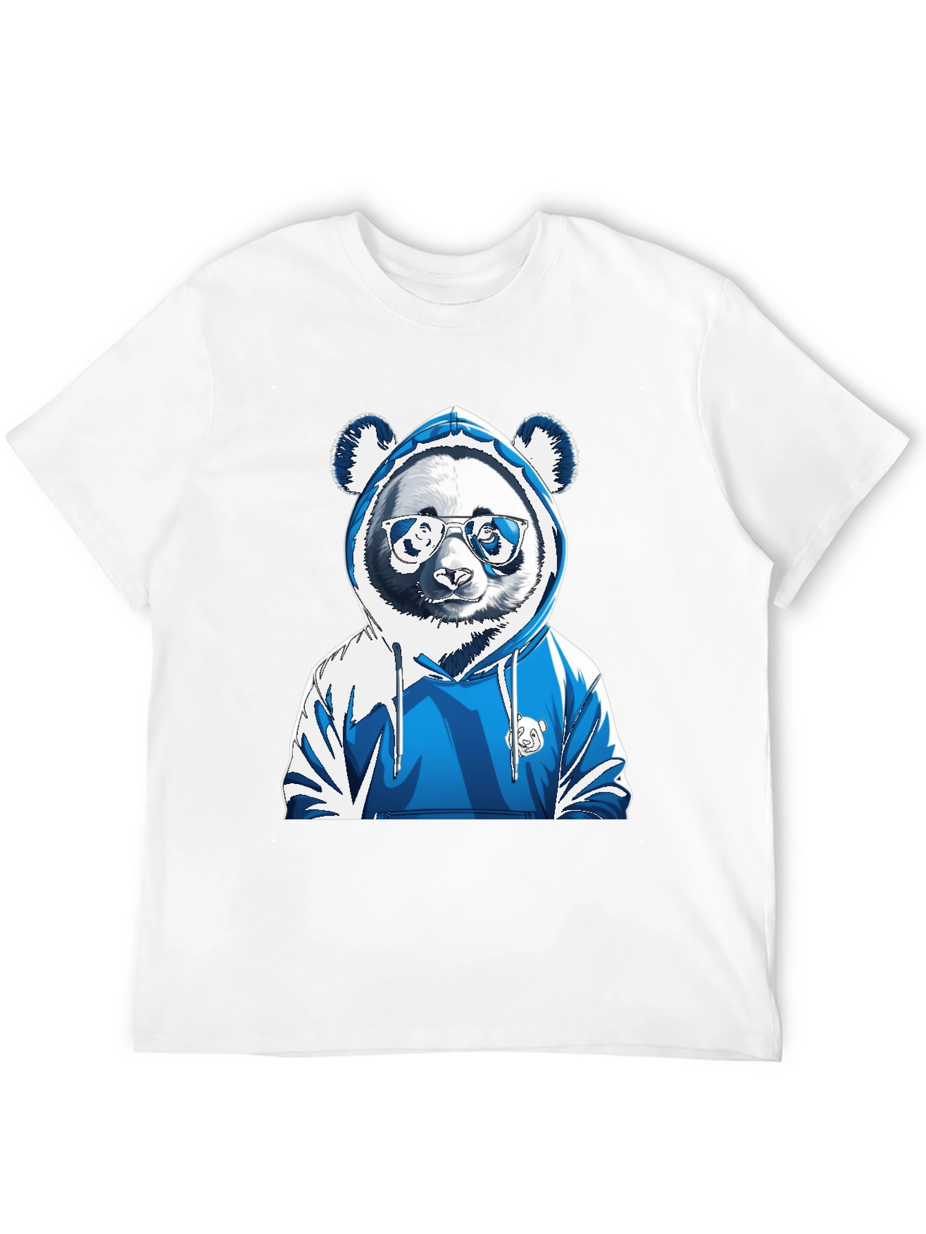 Cool Panda Hoodie Graphic Tee