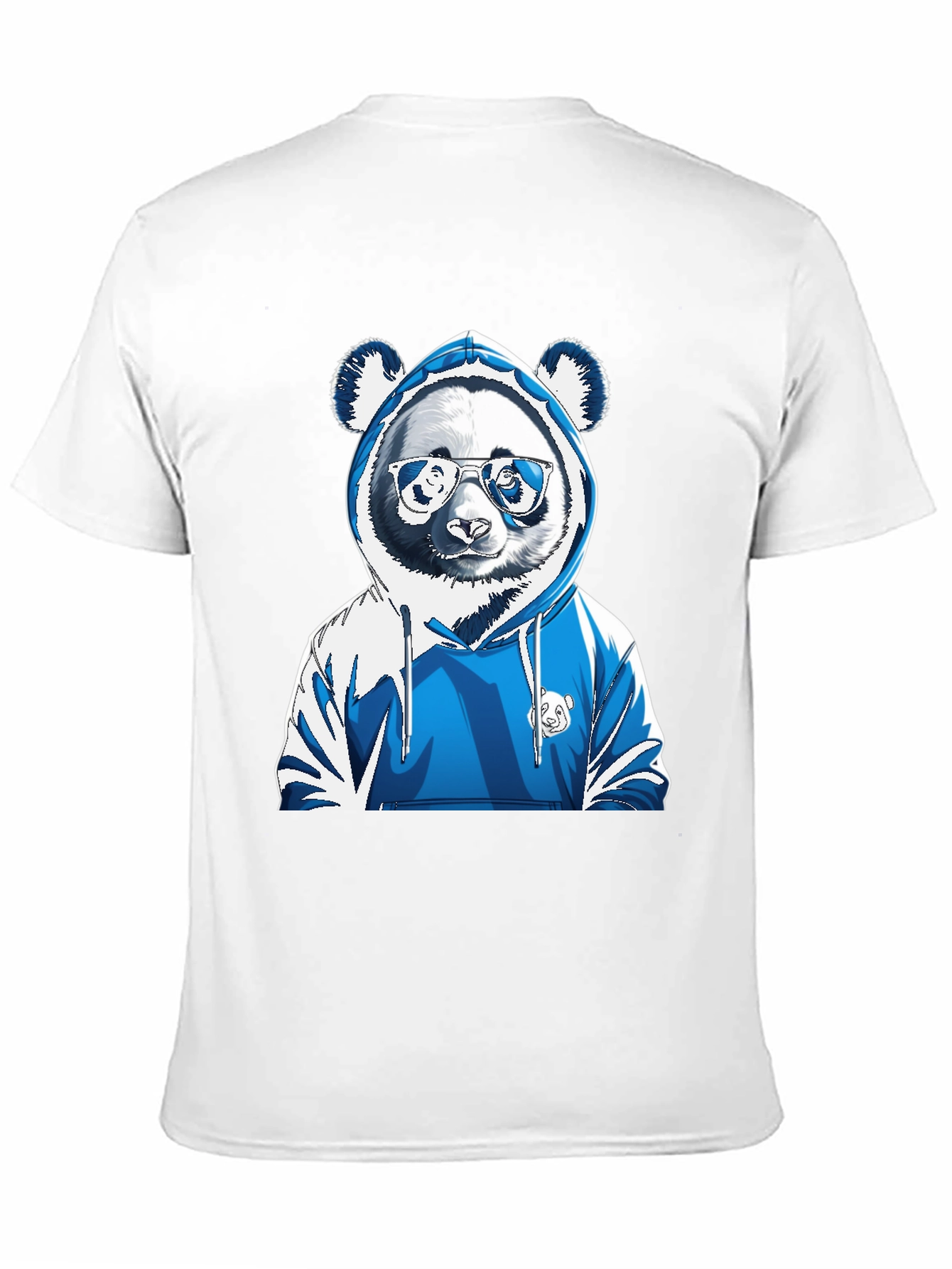 Cool Panda Hoodie Graphic Tee