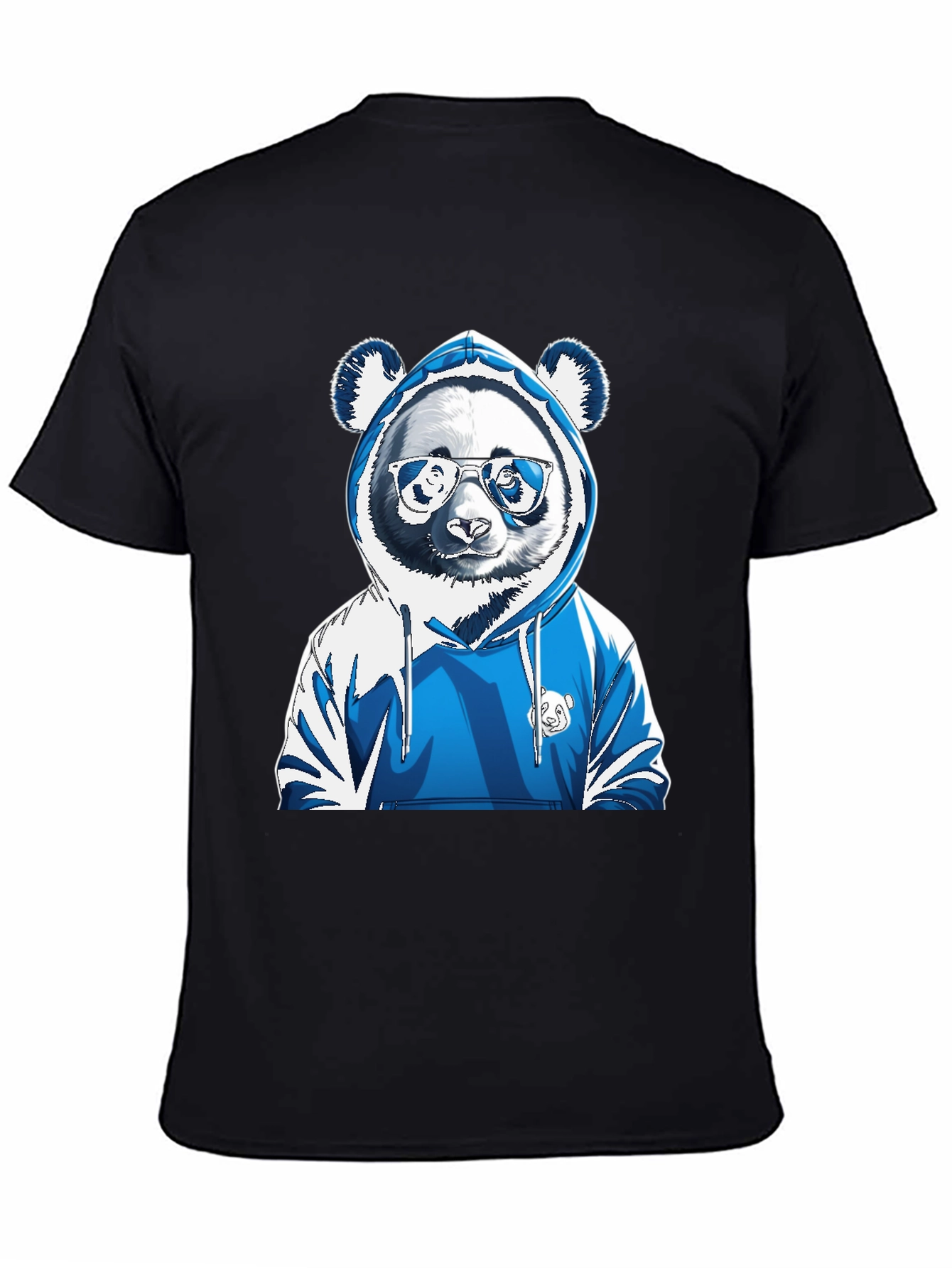 Cool Panda Hoodie Graphic Tee