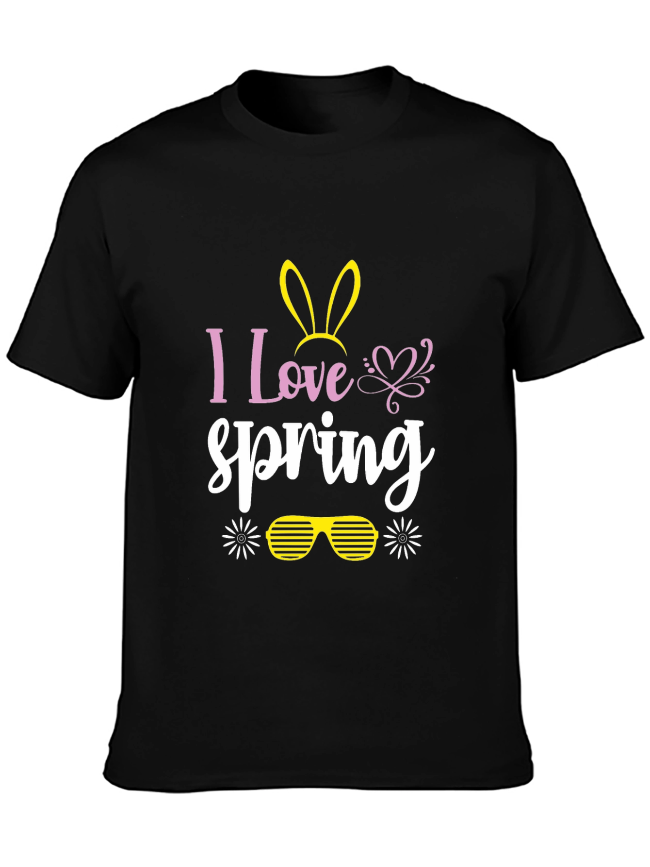 I Love Spring T-Shirt - Easter Bunny