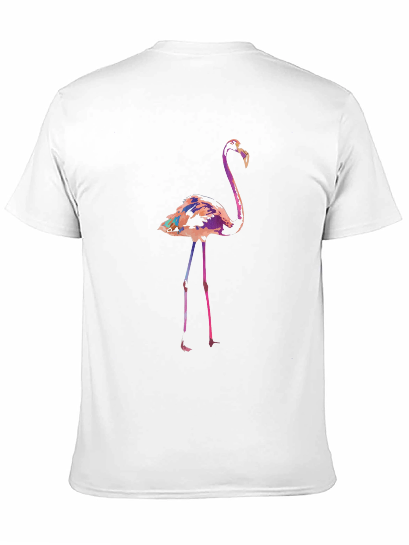 Flamingo Graphic Tee - Modern Mens Casual Shirt